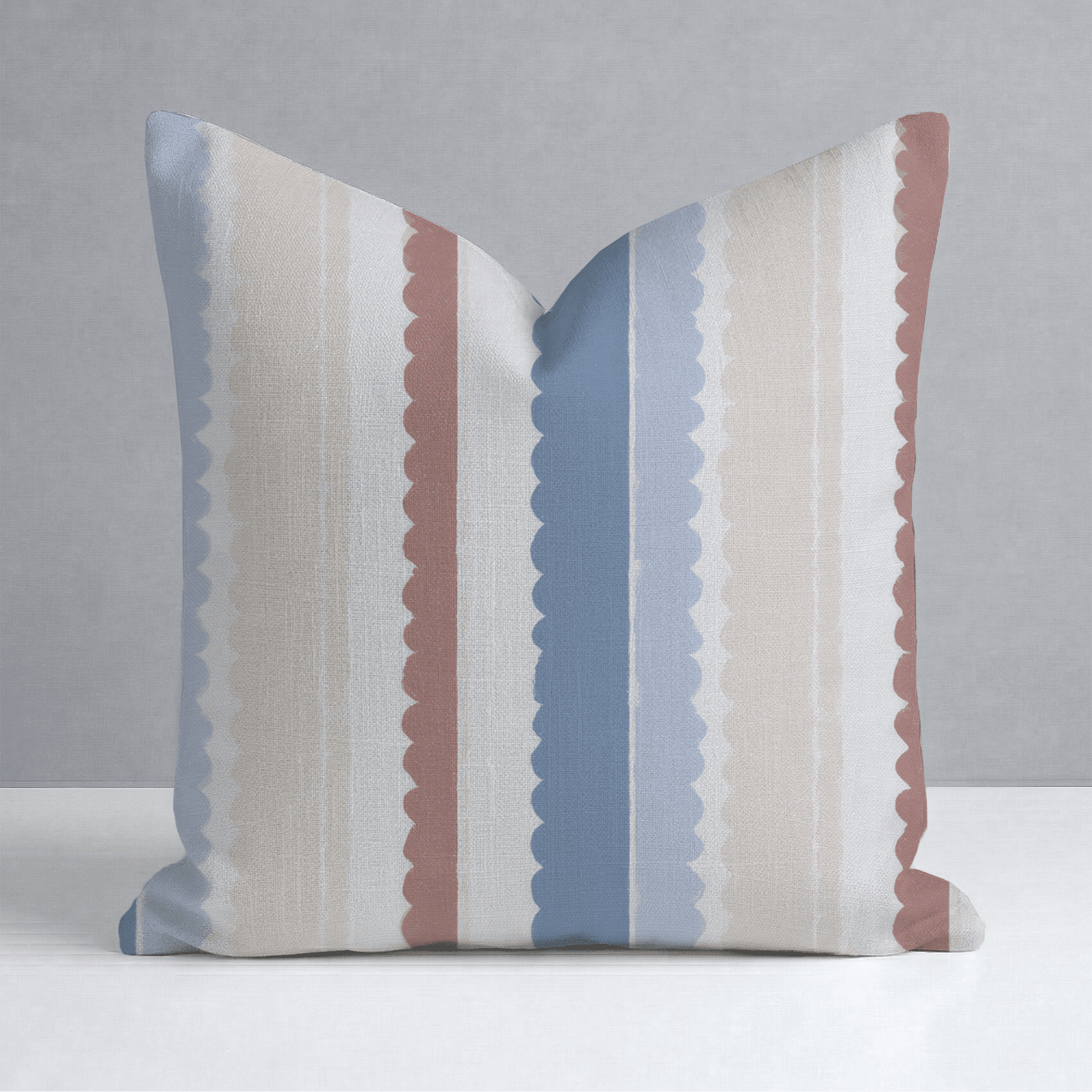 Harbor Stripe Throw Pillow - Benton Lane Home - Lemon Park