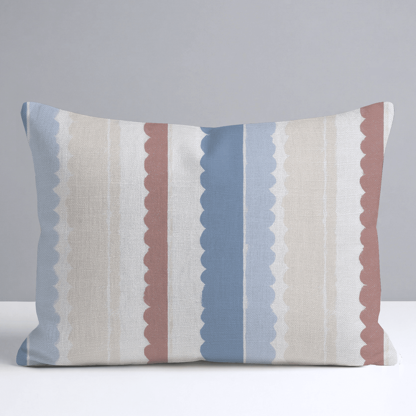Harbor Stripe Throw Pillow - Benton Lane Home - Lemon Park