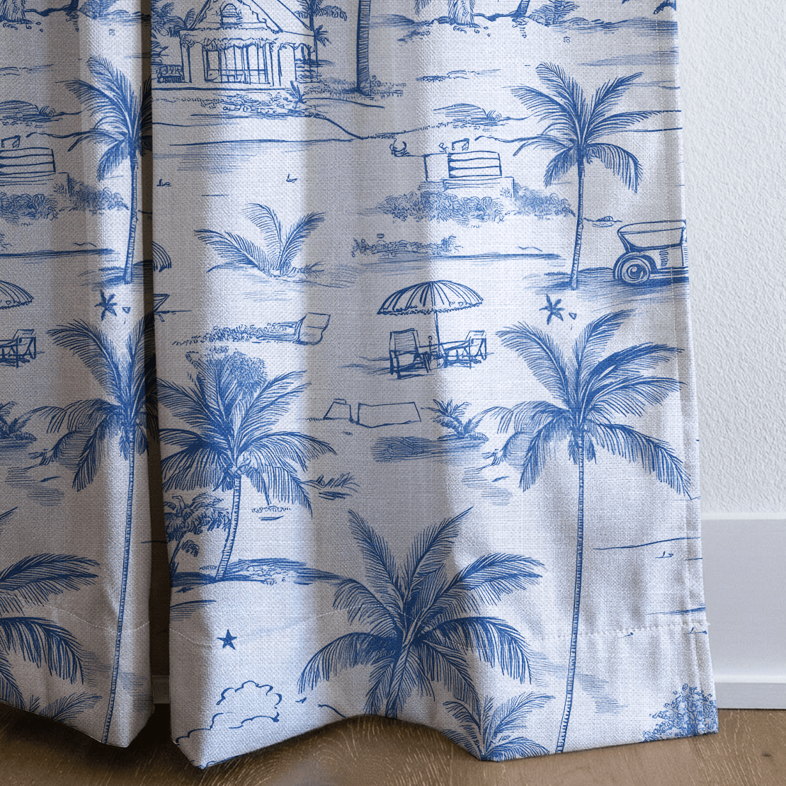 Harbor Toile - Drapery - Benton Lane Home - Lemon Park