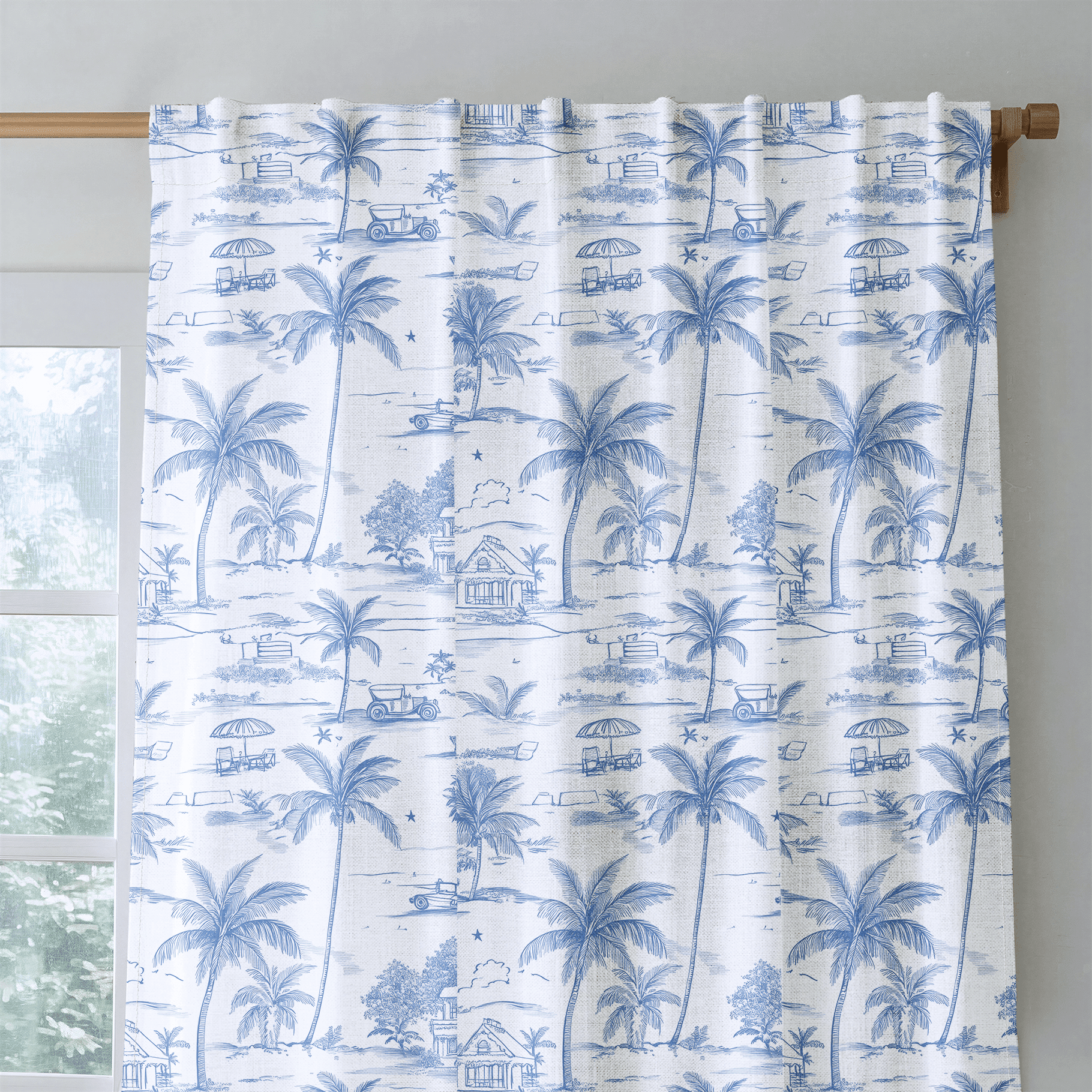 Harbor Toile - Drapery - Benton Lane Home - Lemon Park