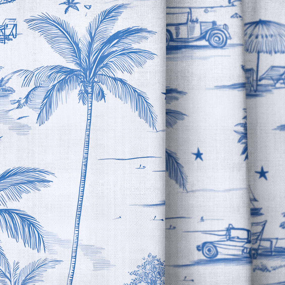 Harbor Toile - Drapery - Lemon Park