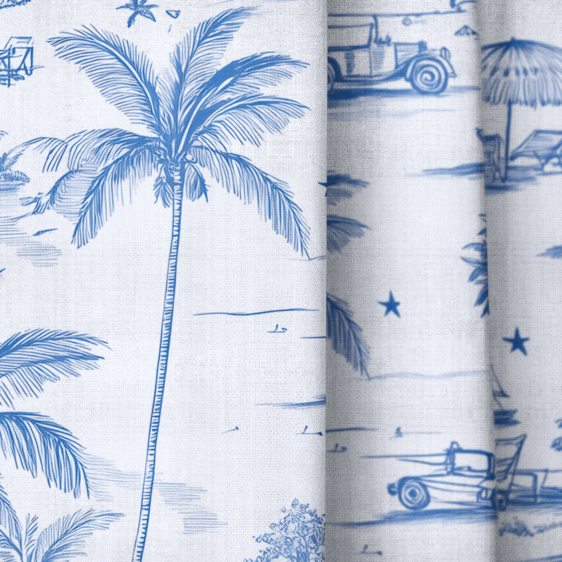 Harbor Toile - Drapery - Benton Lane Home - Lemon Park