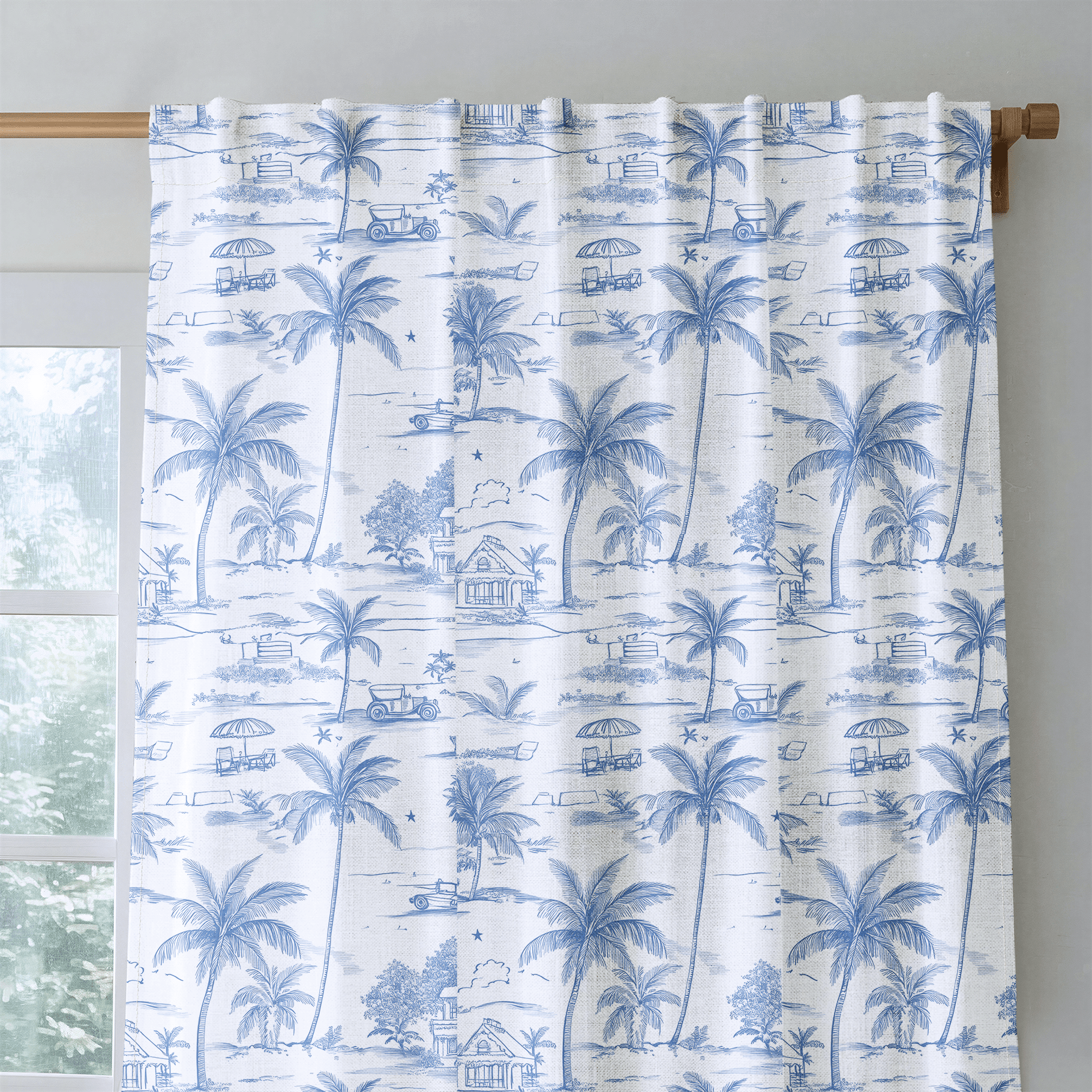 Harbor Toile - Drapery - Lemon Park