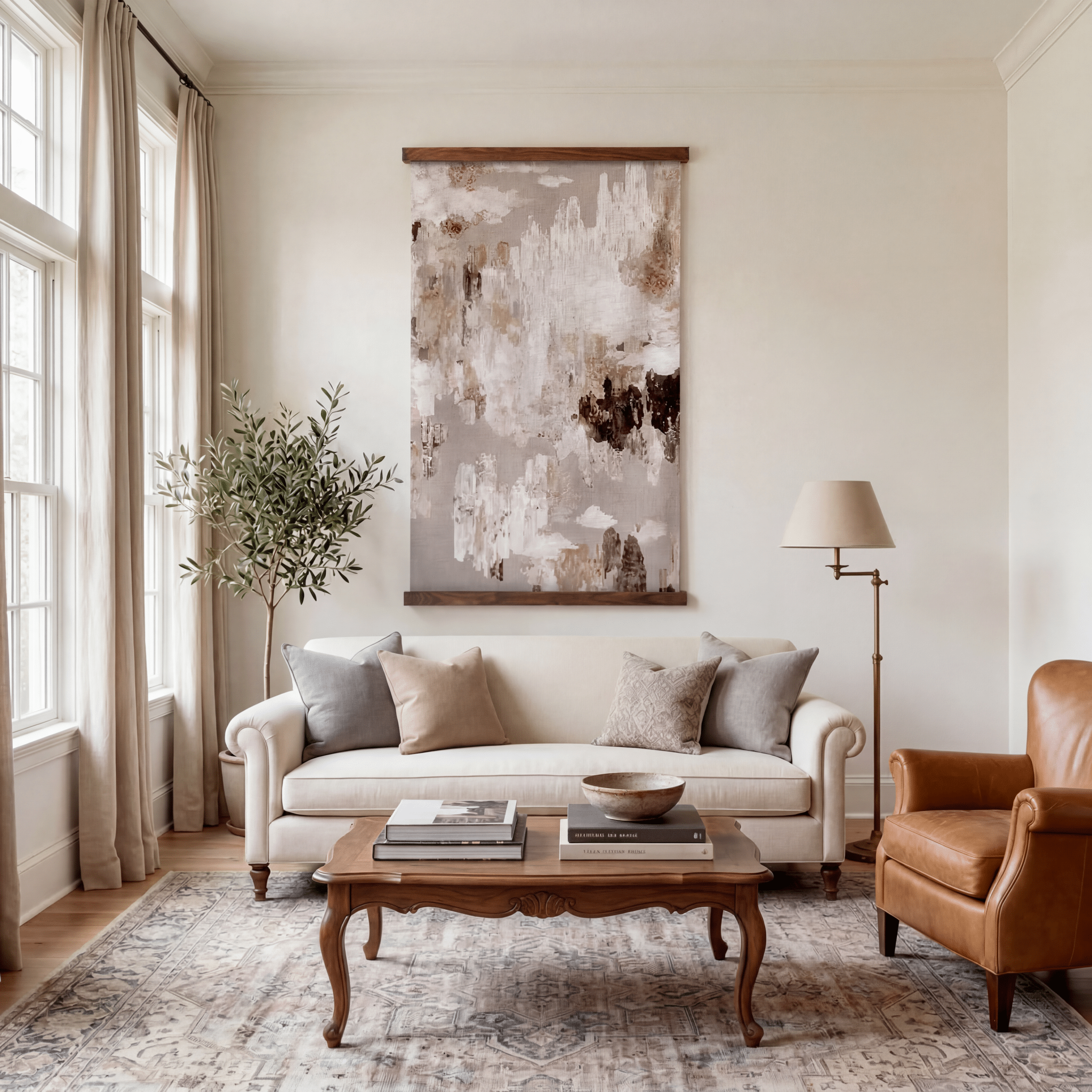 Harbor View (Gray) - Tapestry - Lemon Park