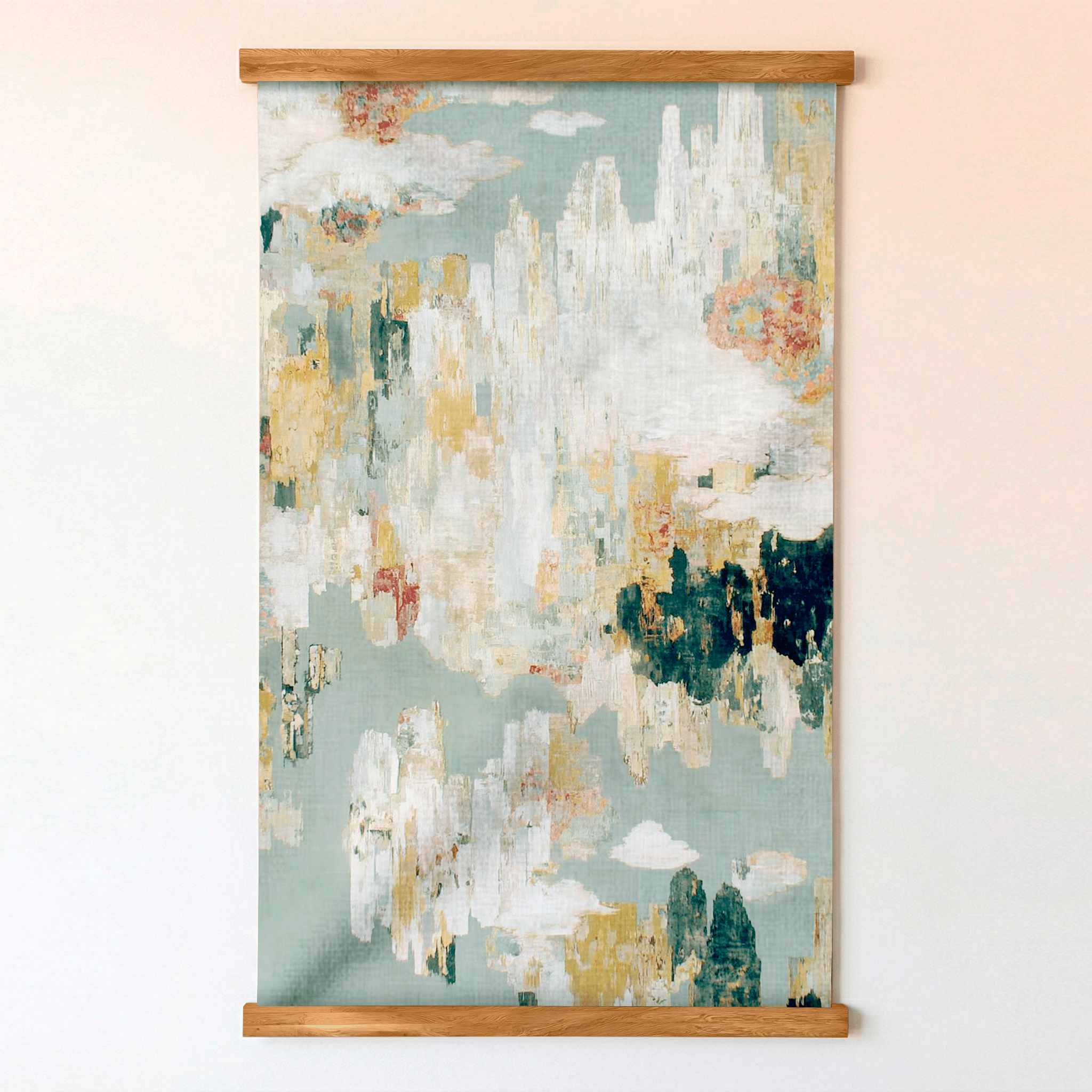 Harbor View (Teal) - Tapestry - Benton Lane Home - Lemon Park