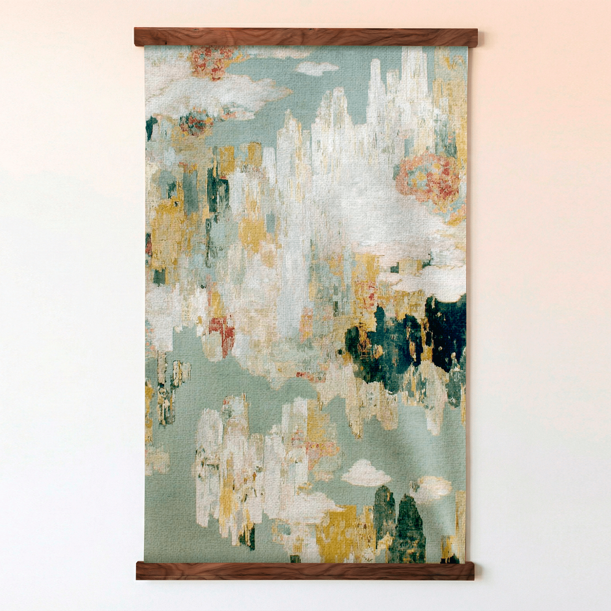 Harbor View (Teal) - Tapestry - Benton Lane Home - Lemon Park