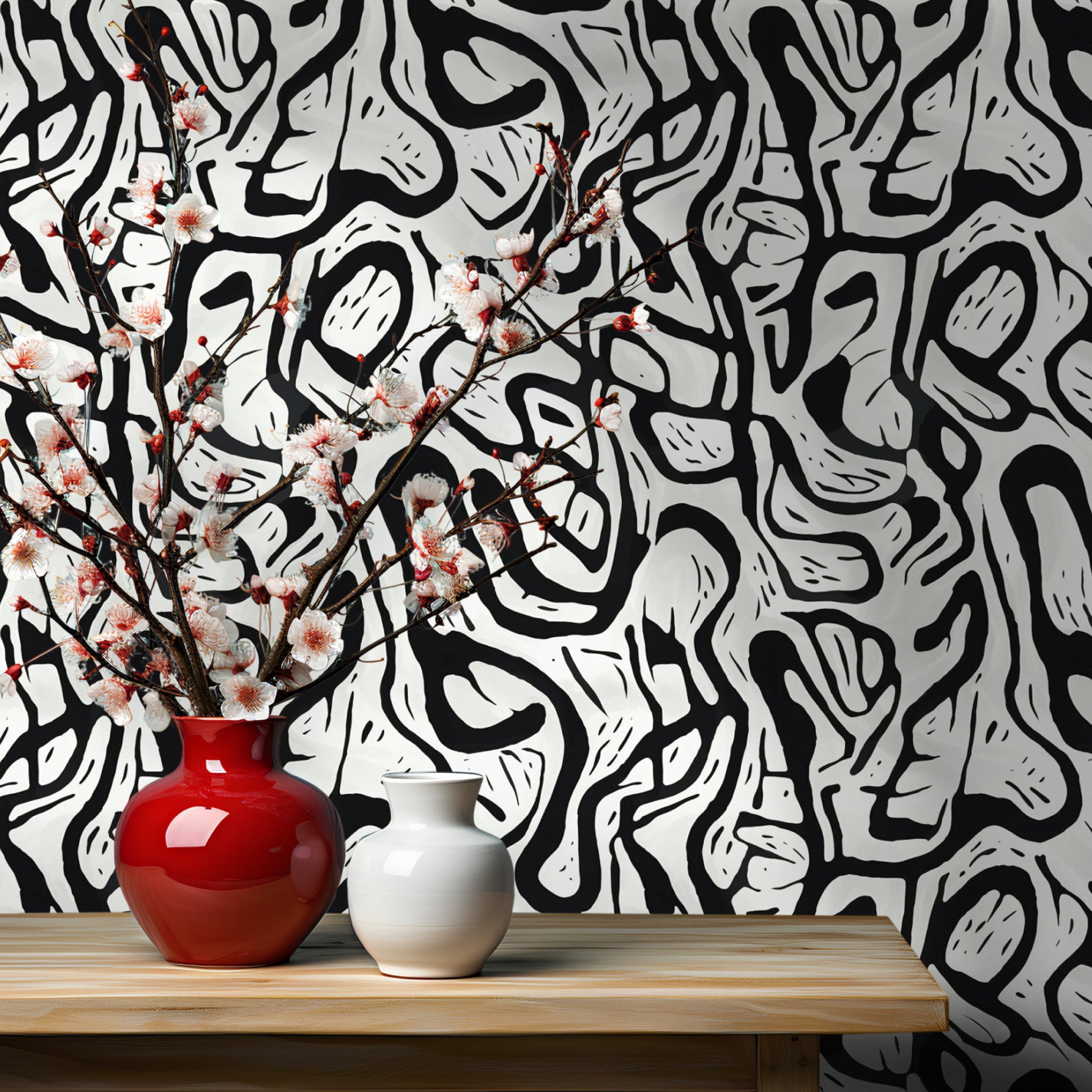 Harlowe Wallpaper - Painted Paper