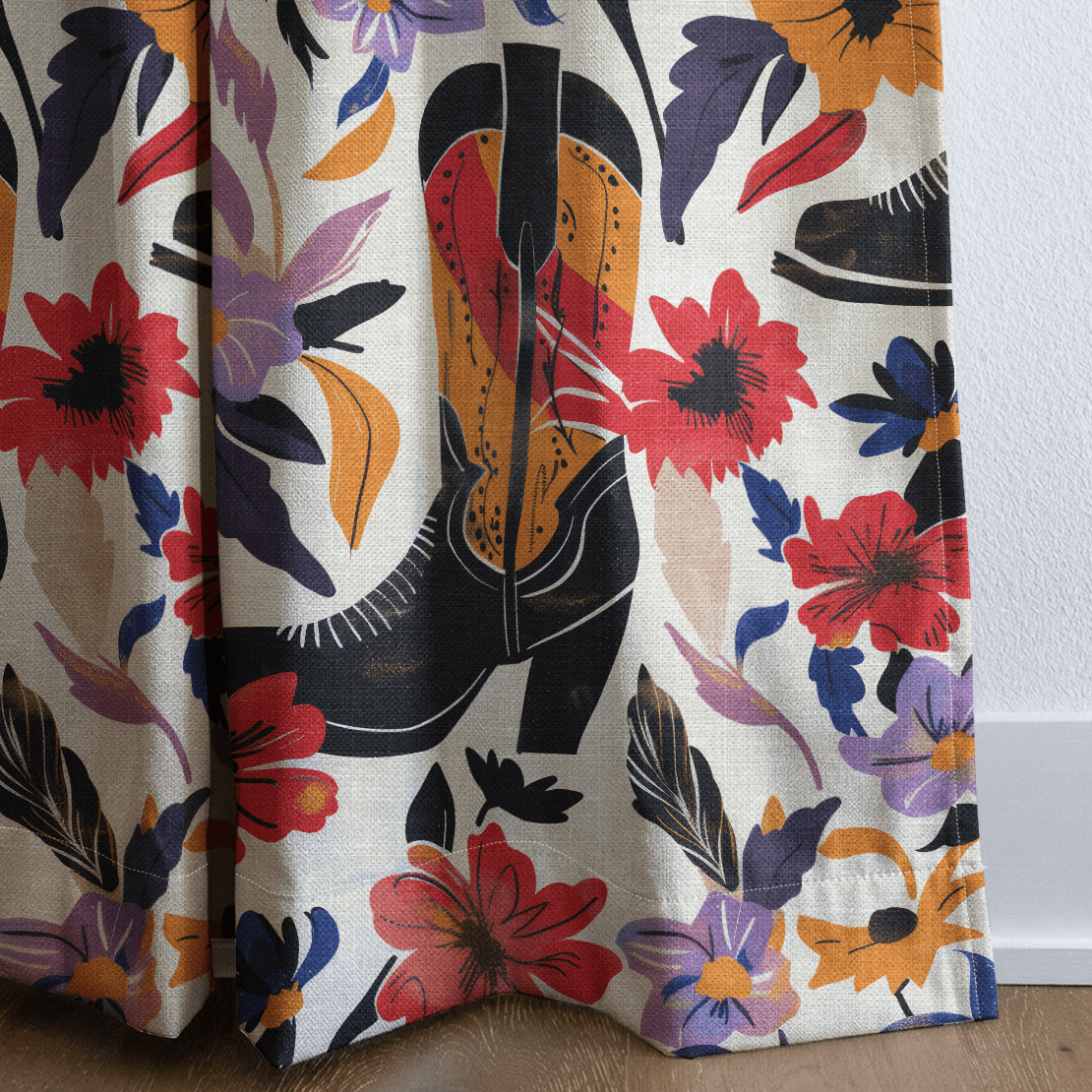 Harper's Hoedown - Drapery - Benton Lane Home - Lemon Park