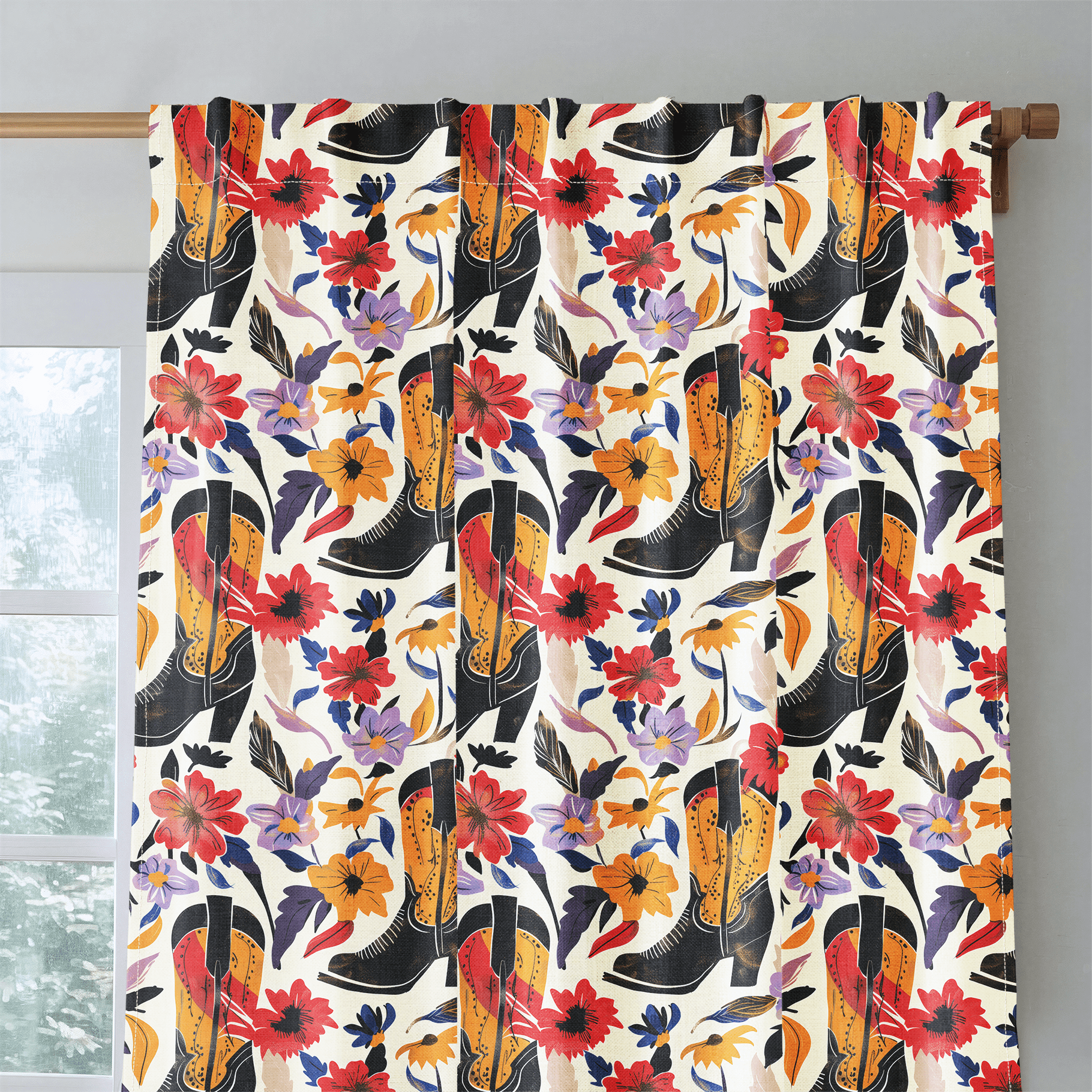 Harper's Hoedown - Drapery - Benton Lane Home - Lemon Park