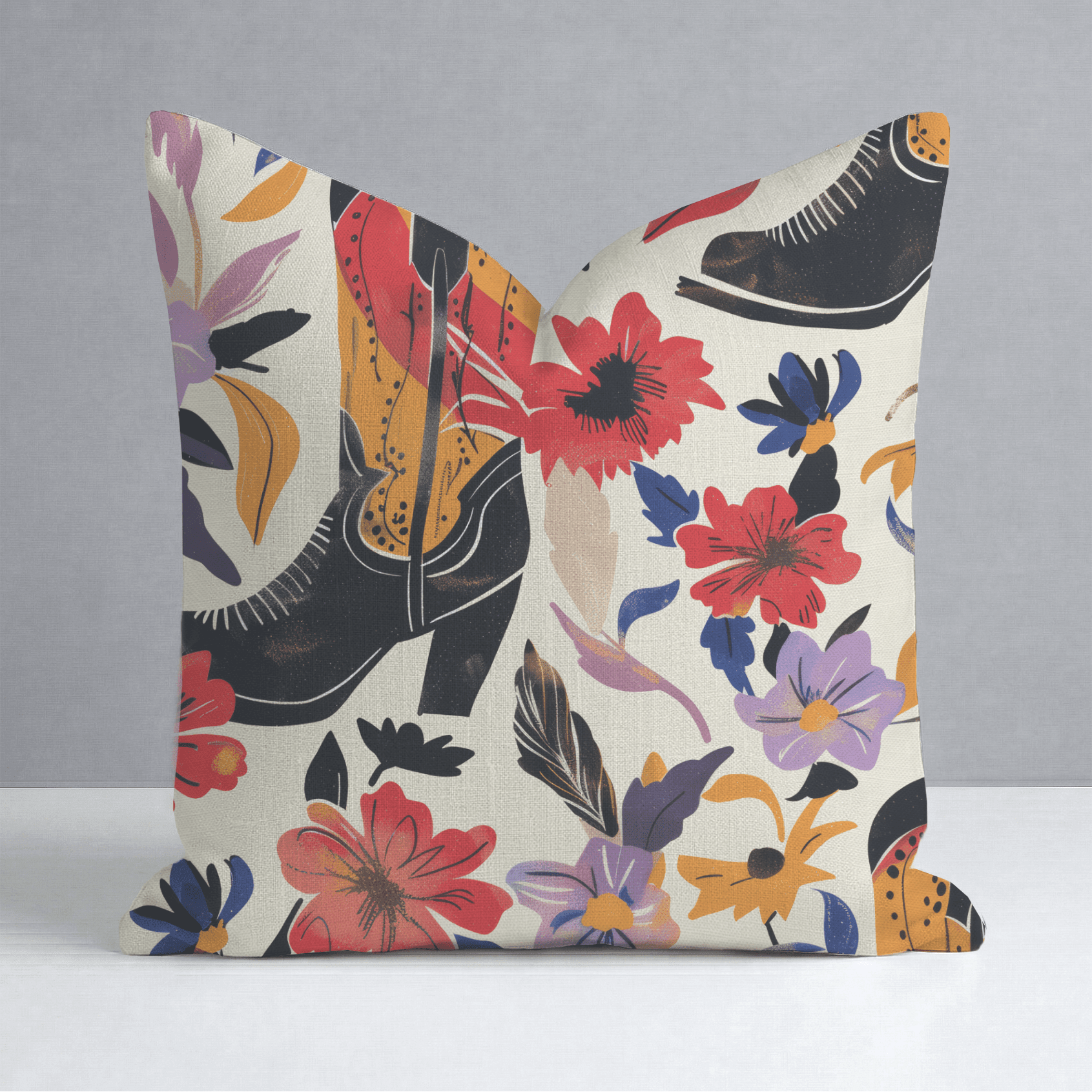 Harper's Hoedown Throw Pillow - Benton Lane Home - Lemon Park