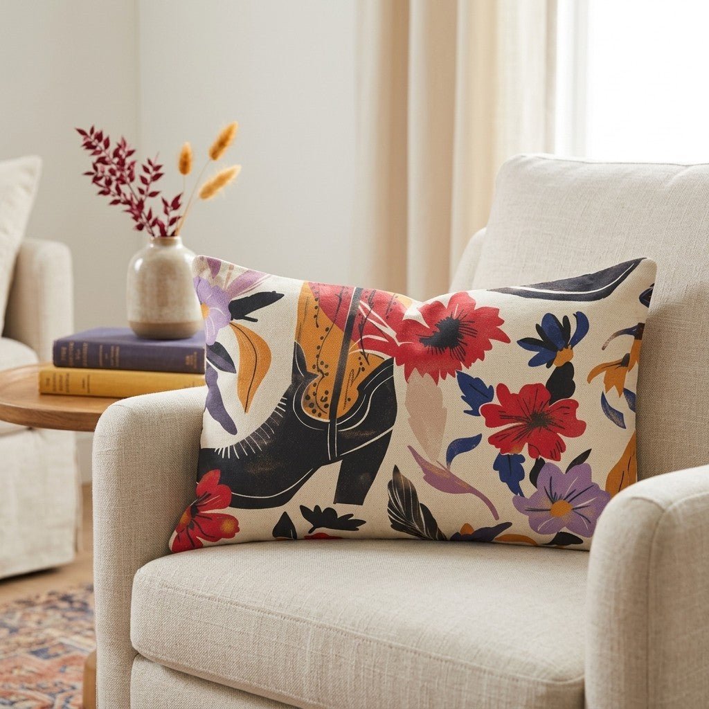 Harper's Hoedown Throw Pillow - Benton Lane Home - Lemon Park