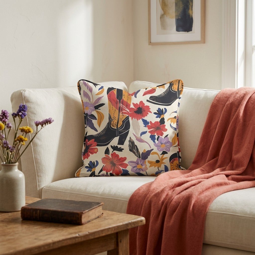 Harper's Hoedown Throw Pillow - Benton Lane Home - Lemon Park