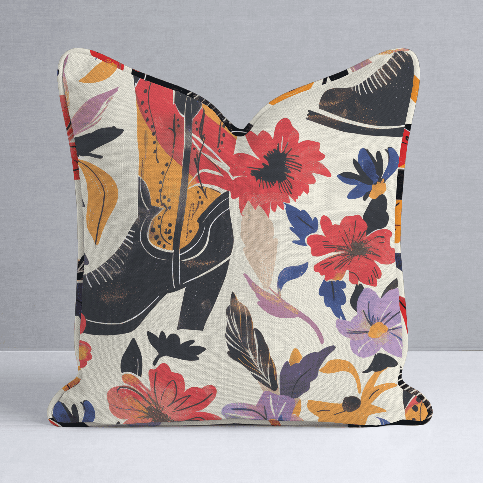 Harper's Hoedown Throw Pillow - Benton Lane Home - Lemon Park