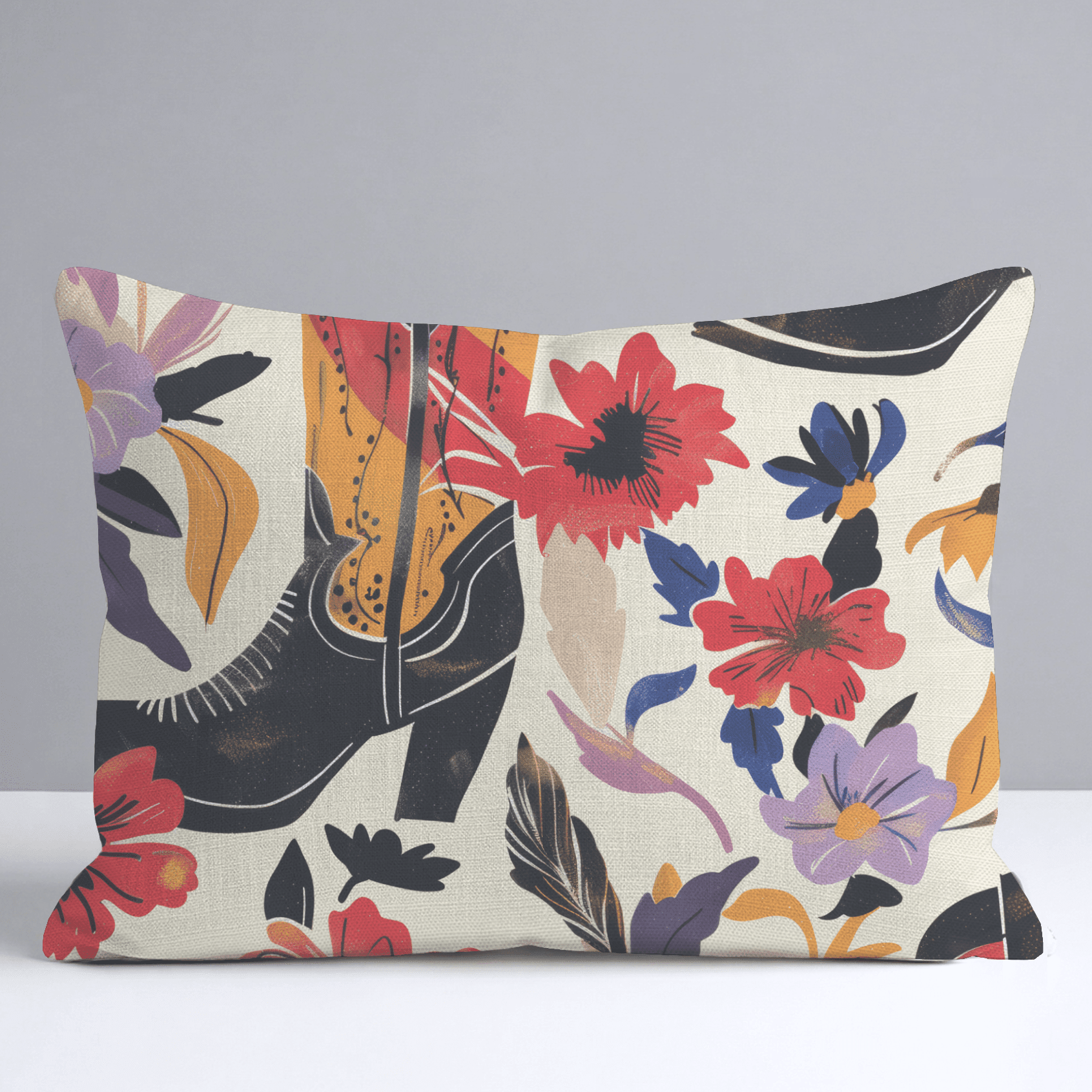 Harper's Hoedown Throw Pillow - Benton Lane Home - Lemon Park
