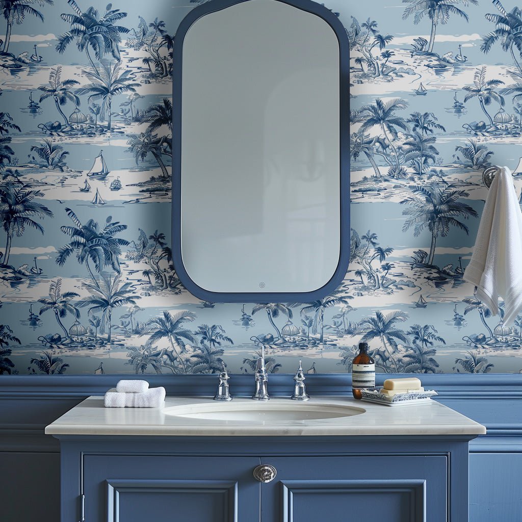 Harris Wallpaper - Benton Lane Home - Painted Paper