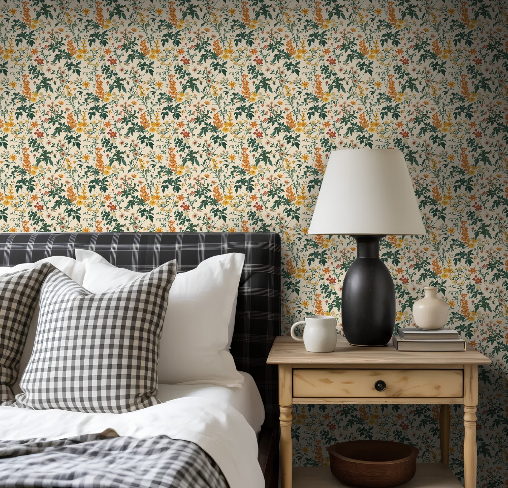 Hartley Wallpaper - Benton Lane Home - Painted Paper