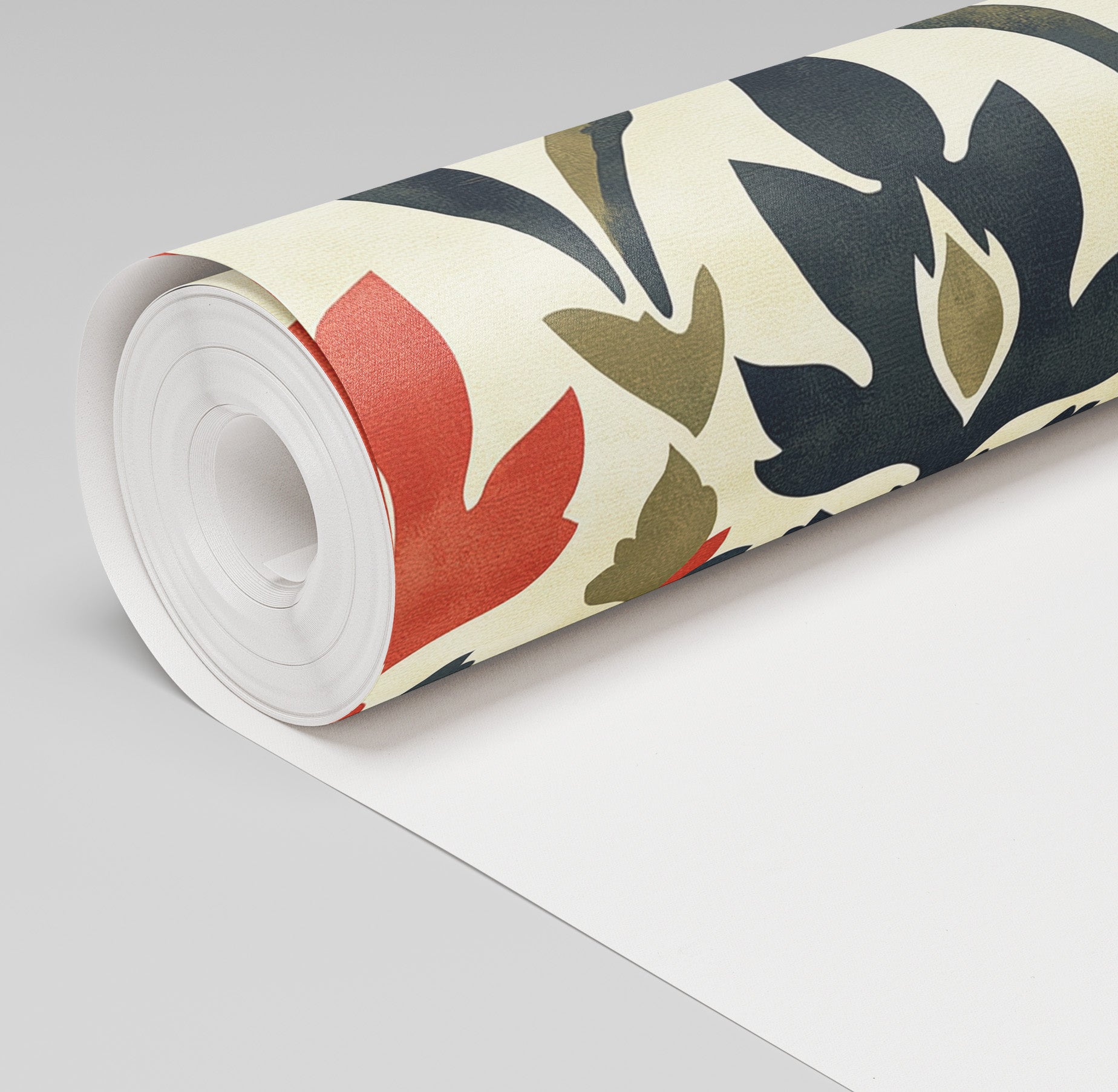 Harvest Flame Wallpaper - Painted Paper