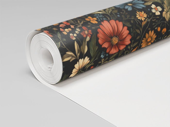 Harvest Moon Wallpaper - Benton Lane Home - Painted Paper