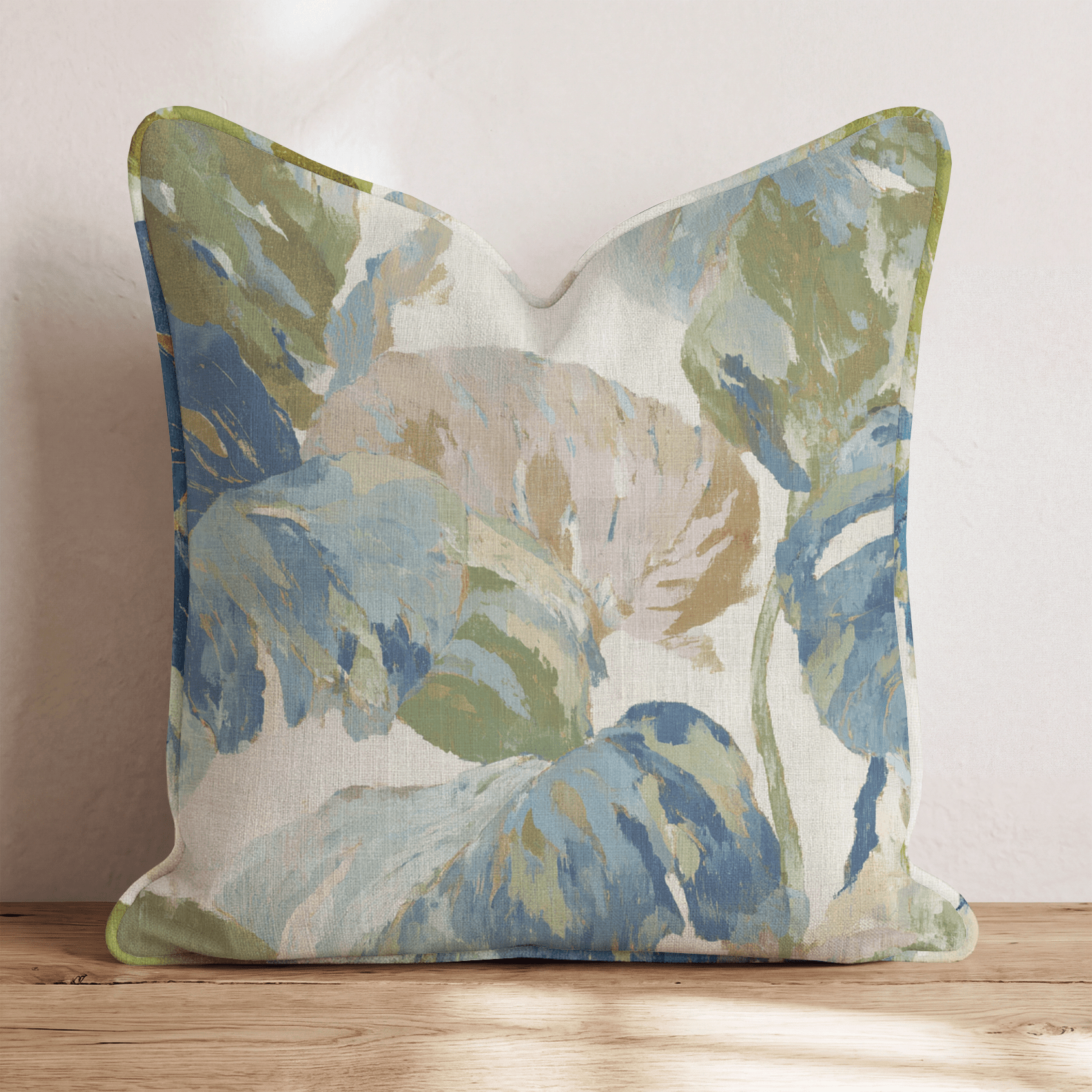 Hattie Palm Throw Pillow - Benton Lane Home - Hillcroft Home