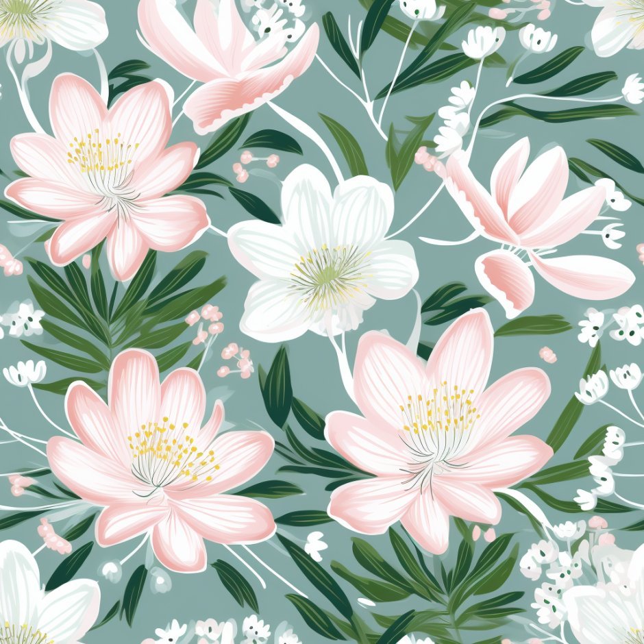 Haven Floral Wallpaper - Benton Lane Home - Painted Paper