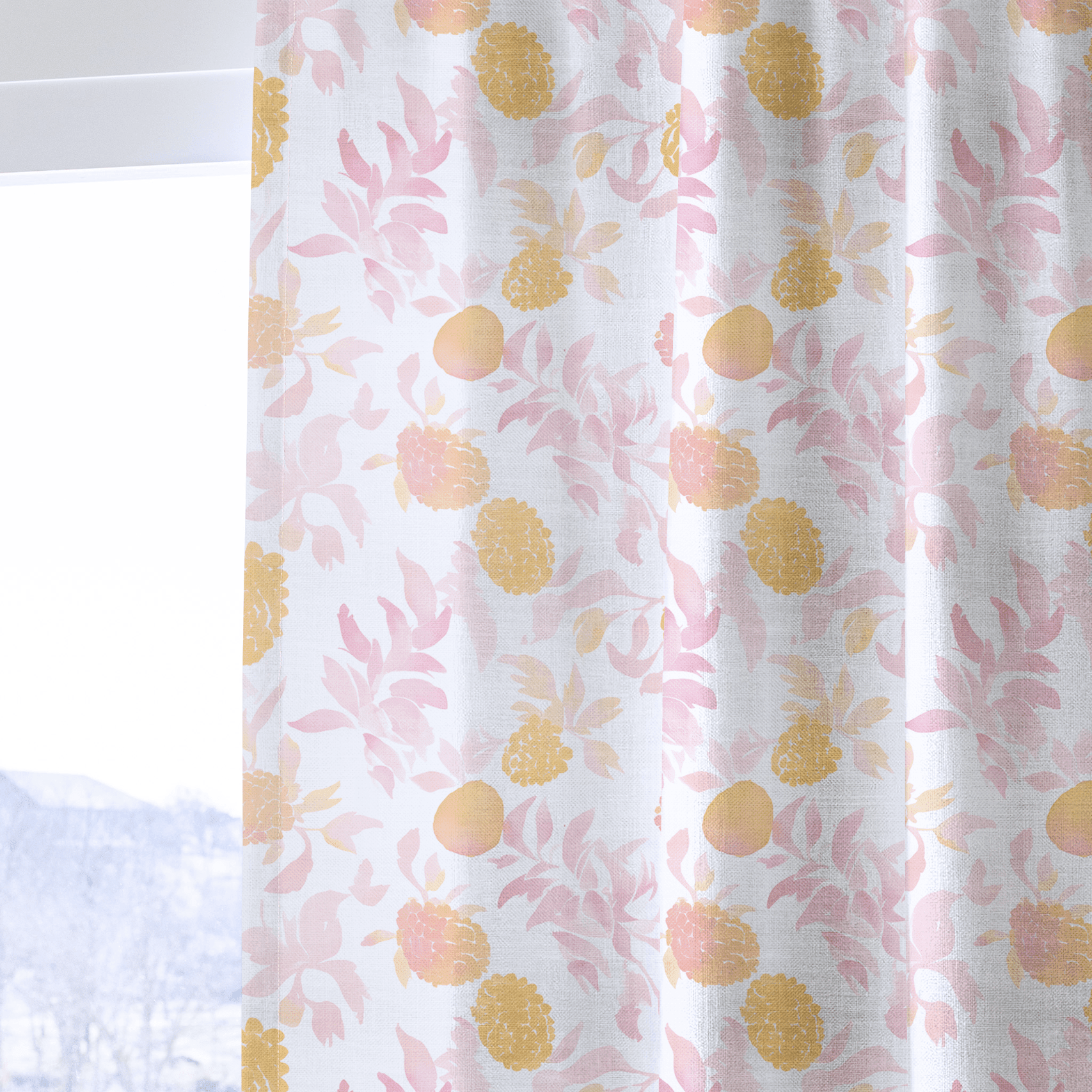 Hawaii Morning - Drapery - Benton Lane Home - Lemon Park