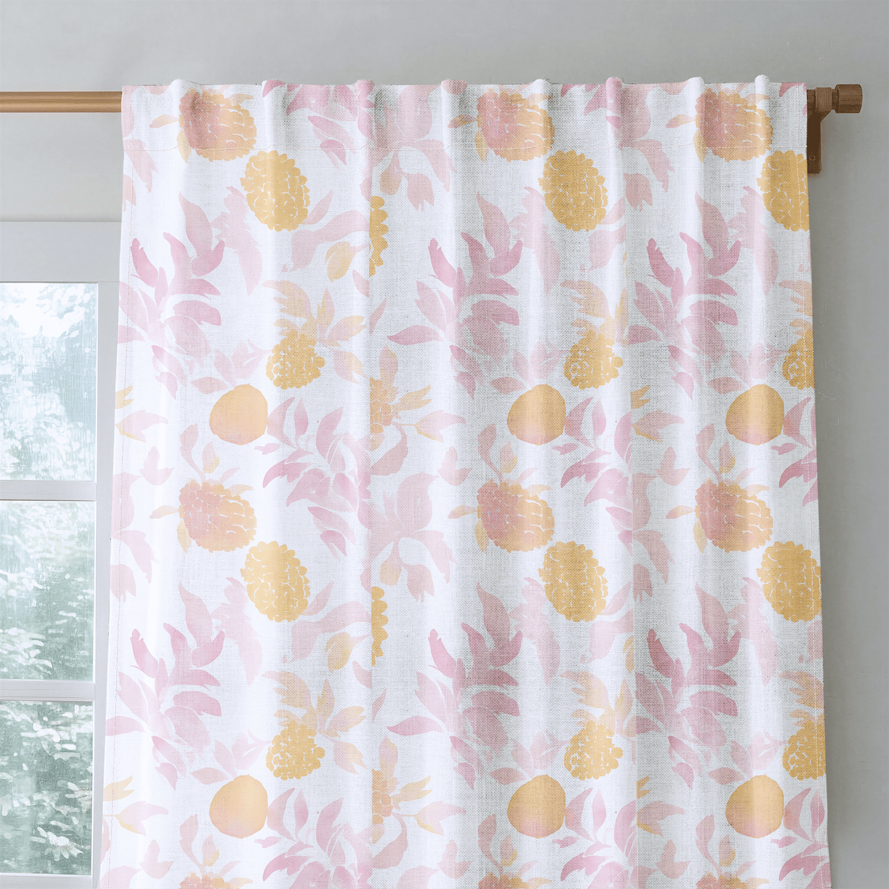 Hawaii Morning - Drapery - Benton Lane Home - Lemon Park