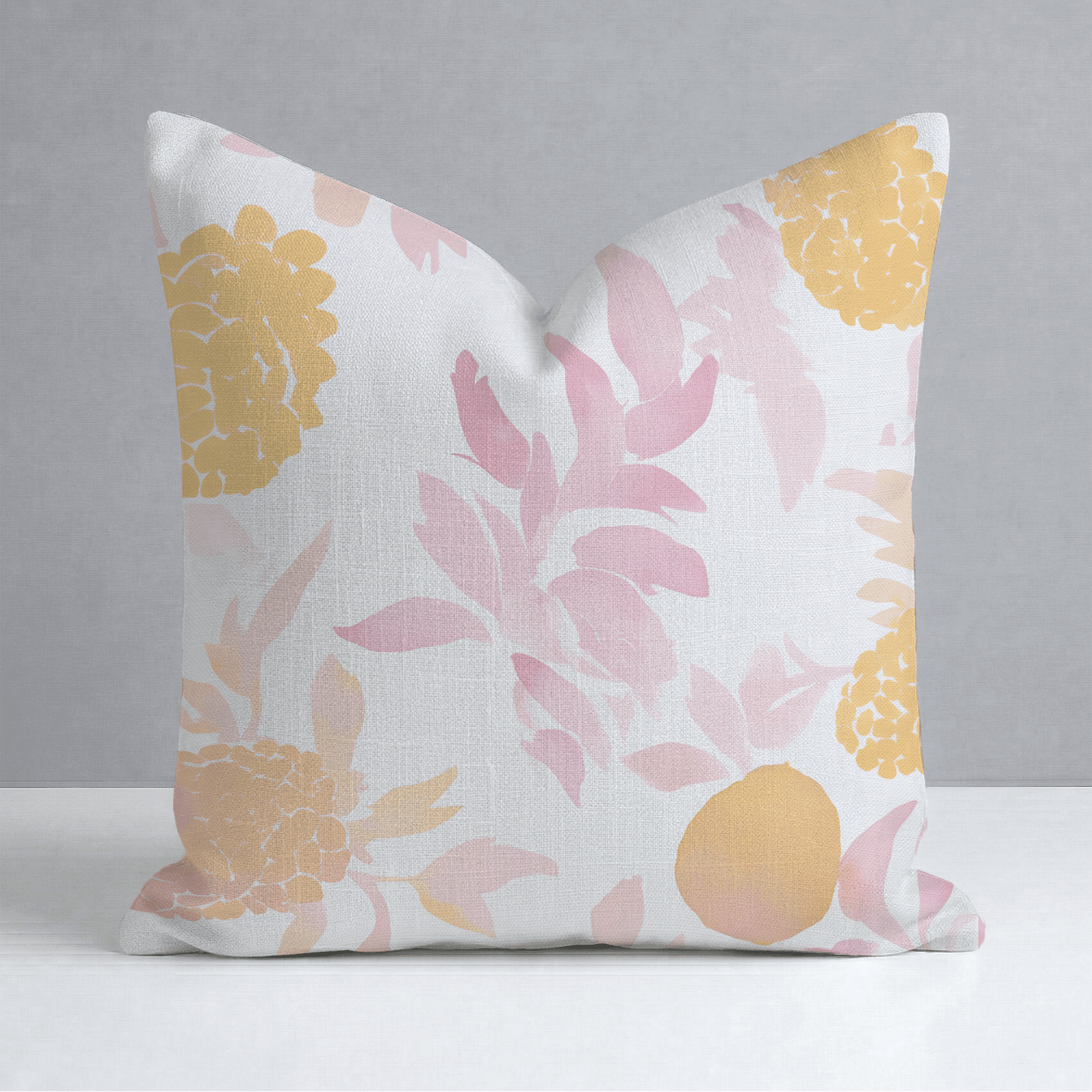 Hawaii Morning Throw Pillow - Benton Lane Home - Lemon Park