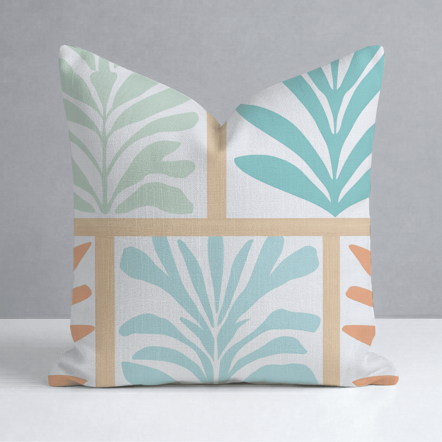 Hawaii Pine Throw Pillow - Benton Lane Home - Lemon Park