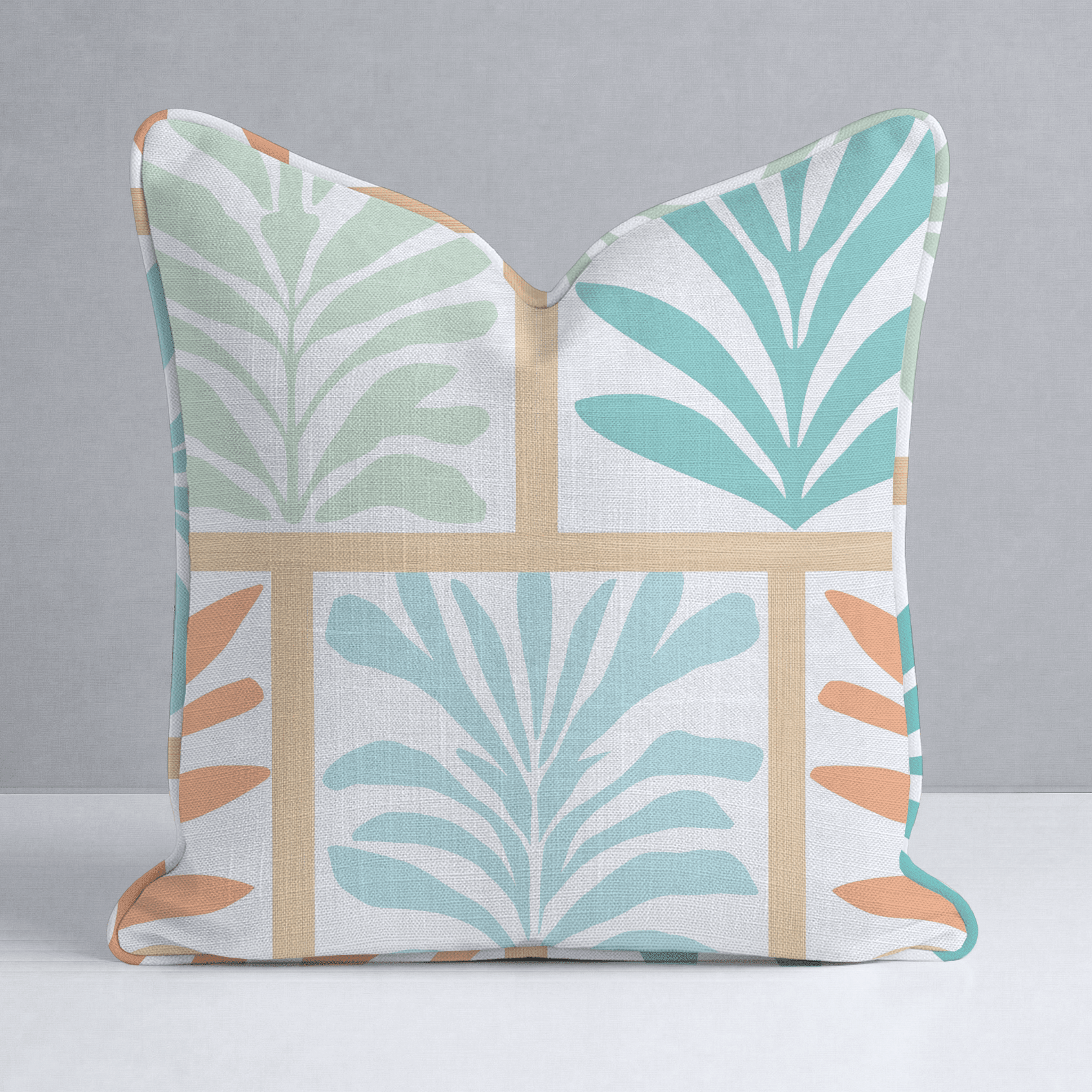 Hawaii Pine Throw Pillow - Benton Lane Home - Lemon Park