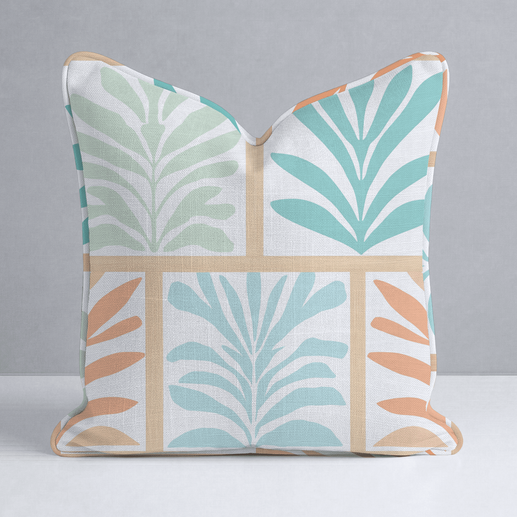 Hawaii Pine Throw Pillow - Benton Lane Home - Lemon Park