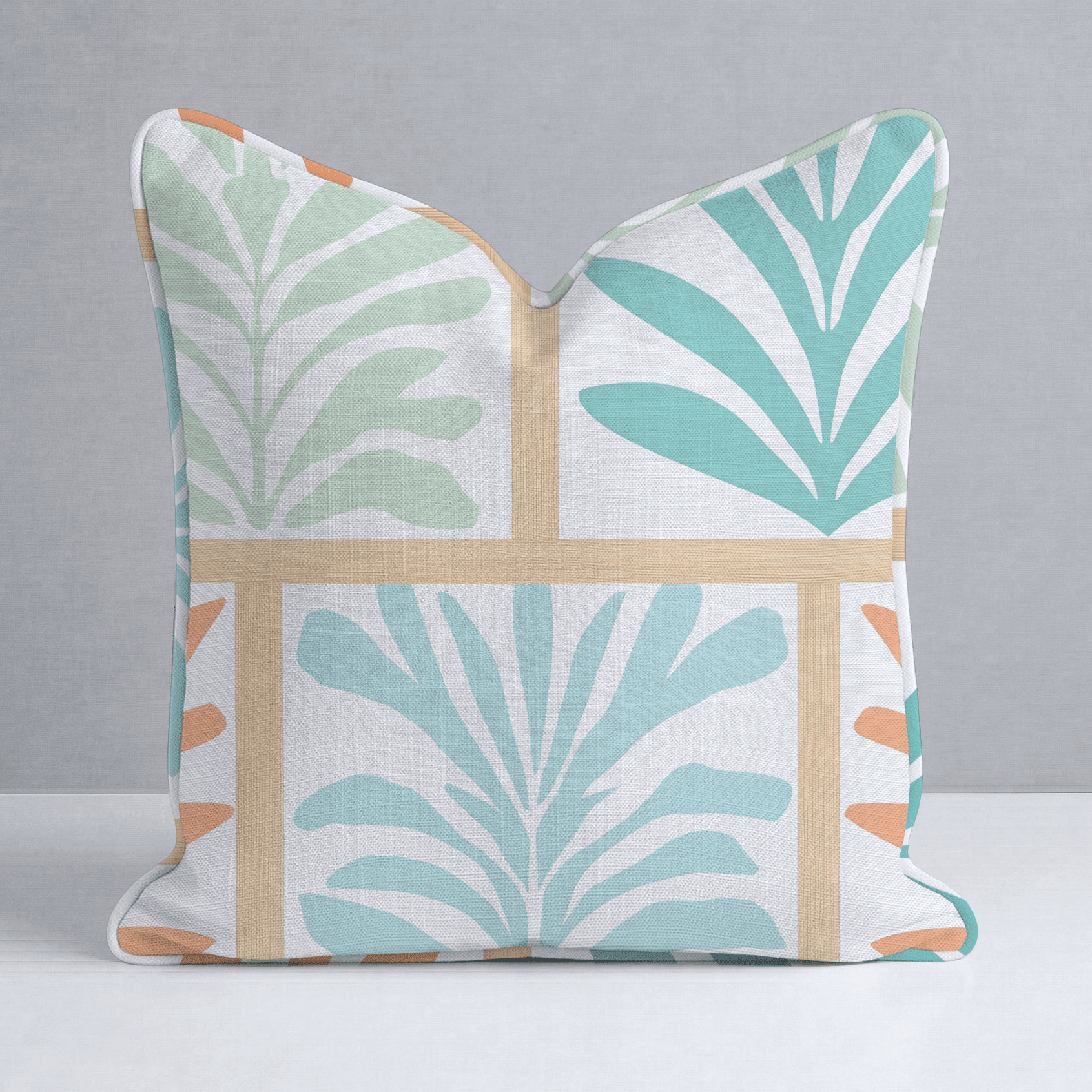 Hawaii Pine Throw Pillow - Benton Lane Home - Lemon Park