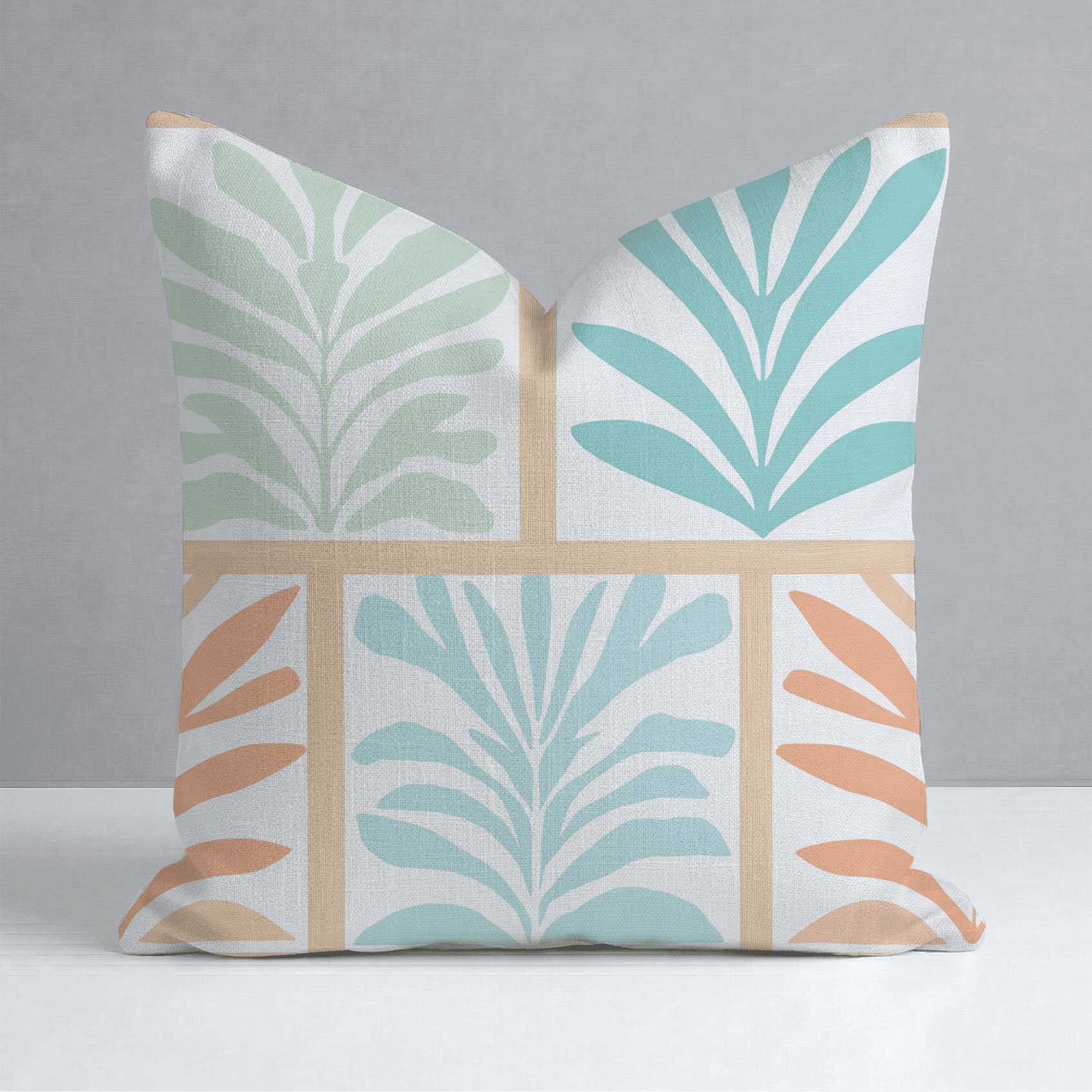 Hawaii Pine Throw Pillow - Benton Lane Home - Lemon Park