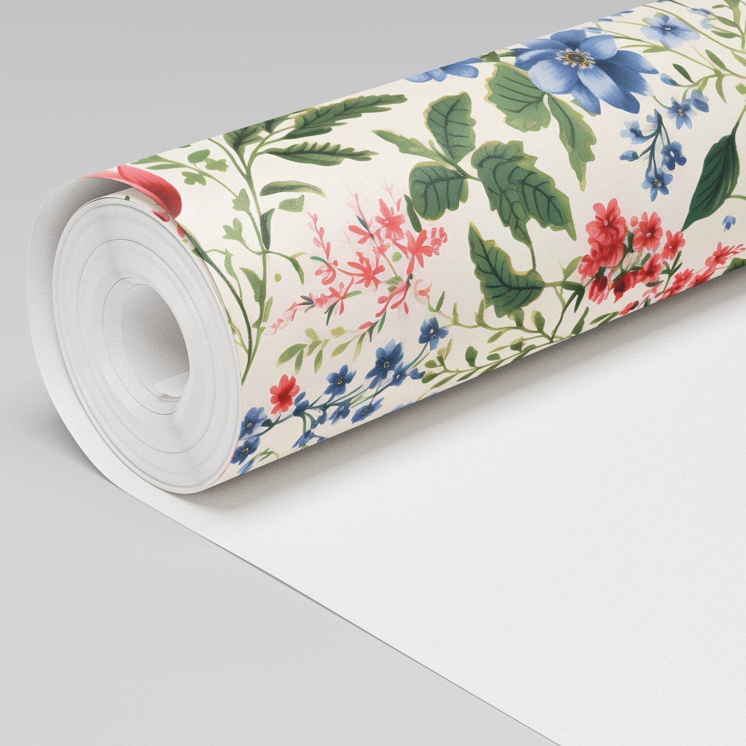 Hayden Floral Wallpaper - Benton Lane Home - Painted Paper