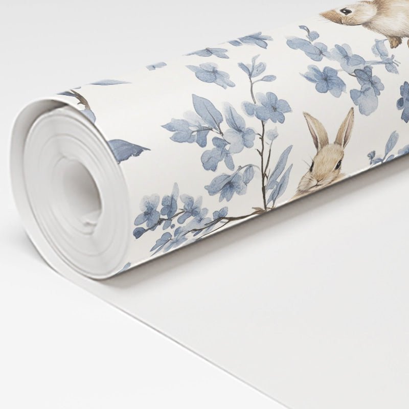 Hazel and Thumper Wallpaper - Benton Lane Home - Painted Paper