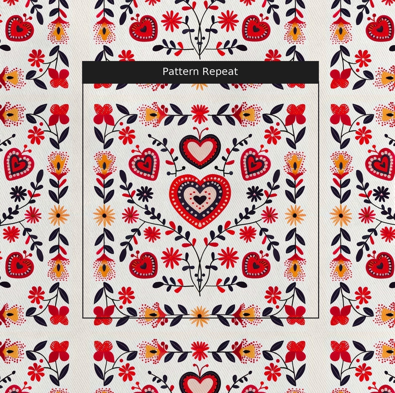 Heartfelt Folk - Fabric - Benton Lane Home - Lemon Park
