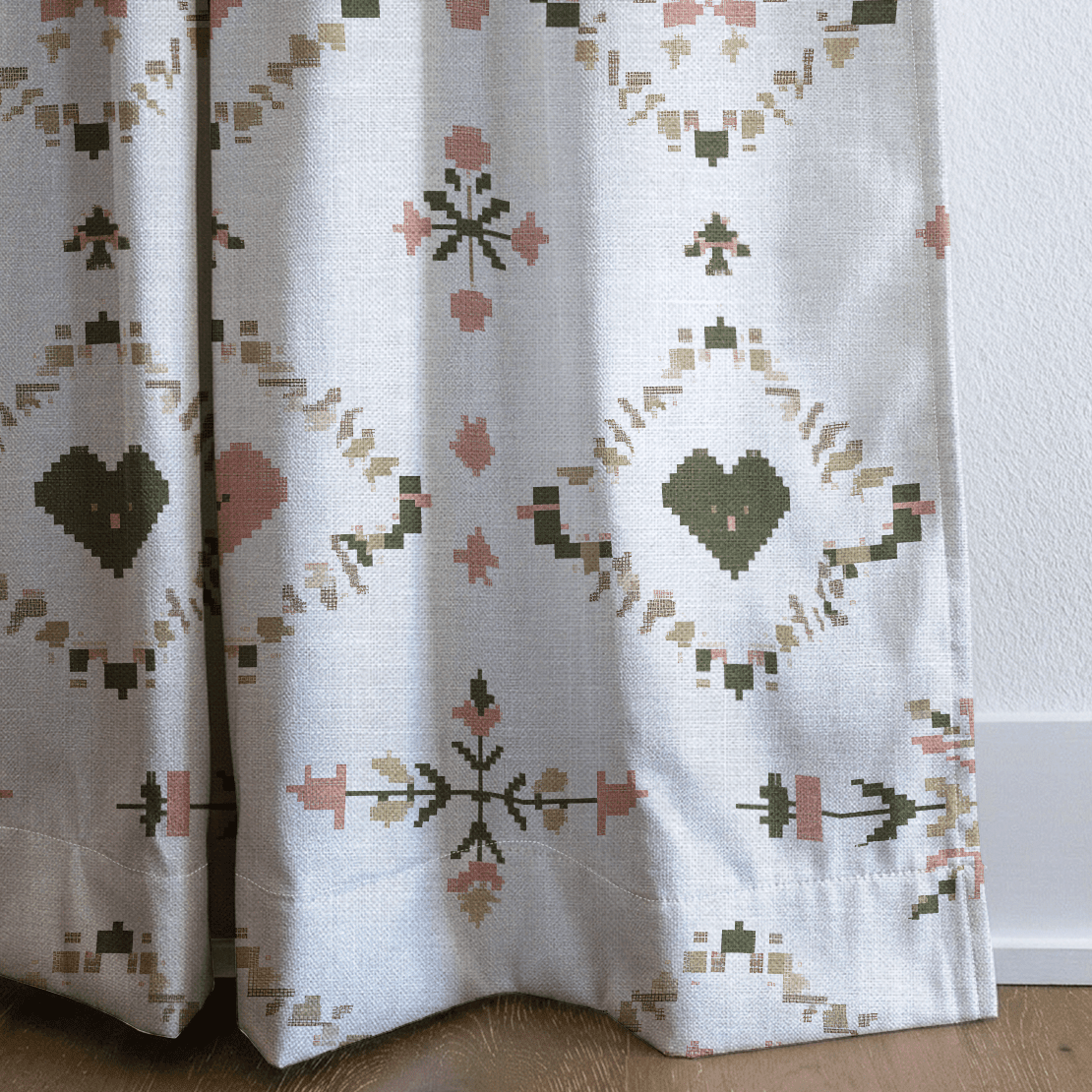 Heartland Stitch - Drapery - Benton Lane Home - Lemon Park