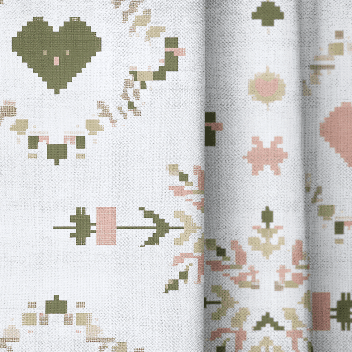 Heartland Stitch - Drapery - Benton Lane Home - Lemon Park