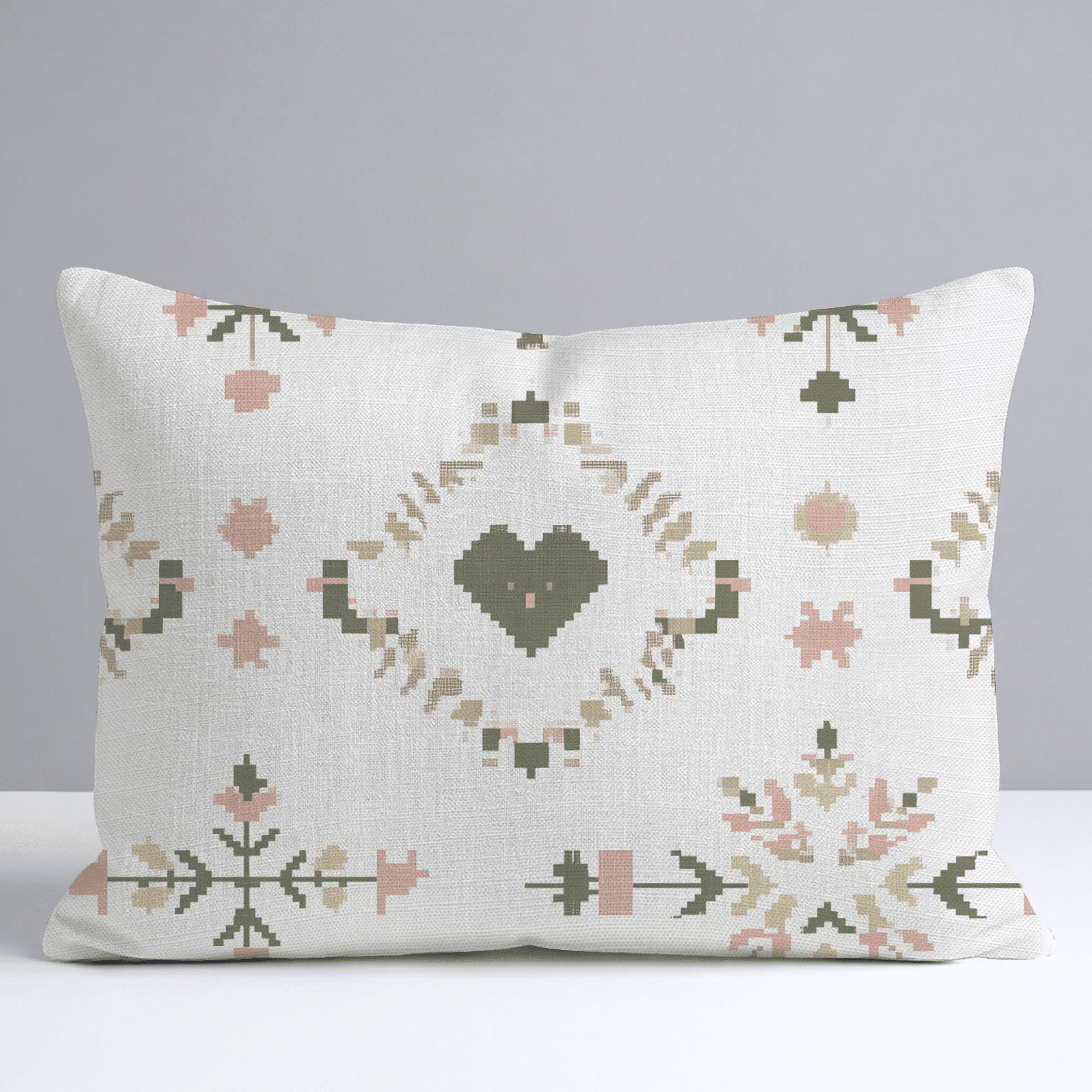 Heartland Stitch Throw Pillow - Benton Lane Home - Lemon Park