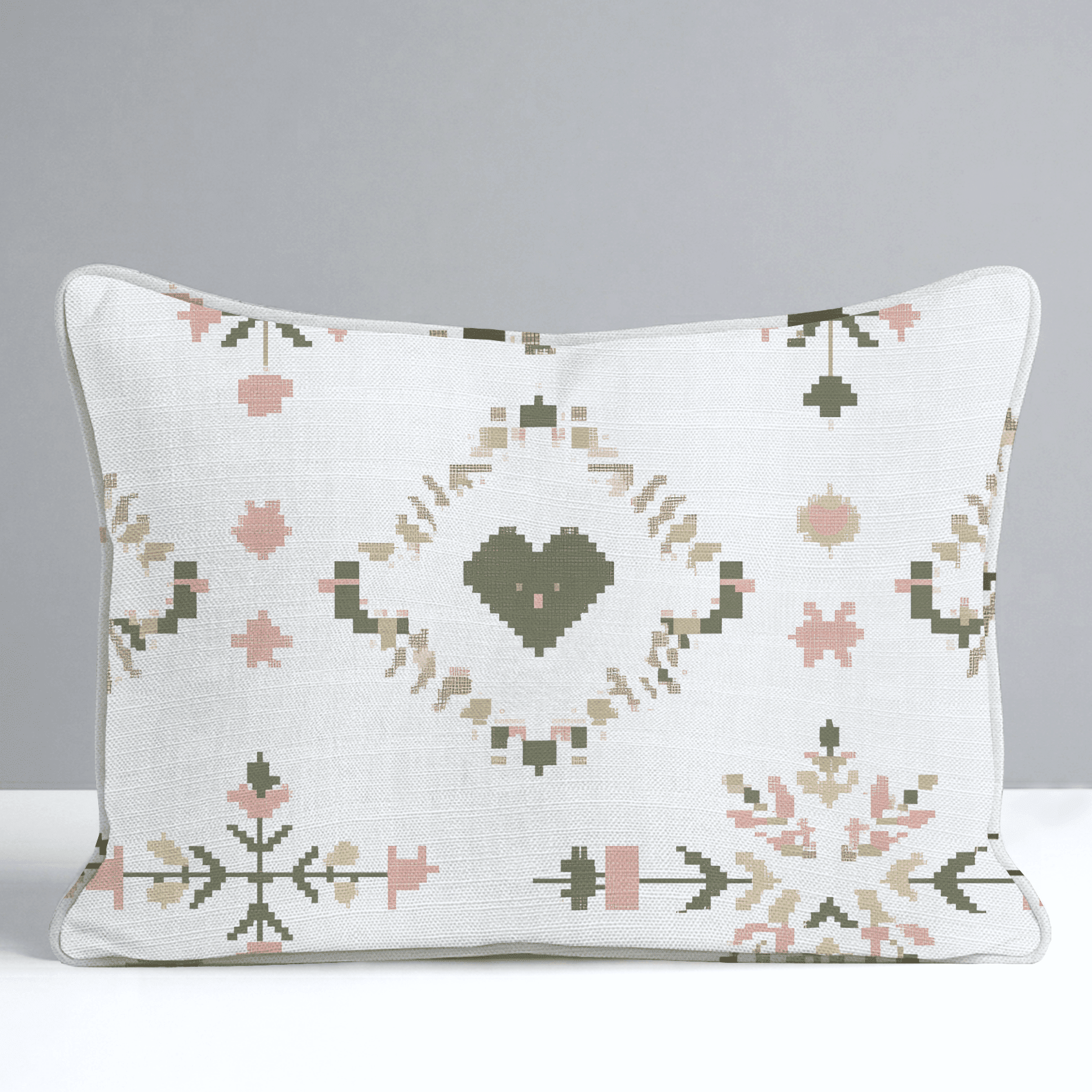Heartland Stitch Throw Pillow - Benton Lane Home - Lemon Park