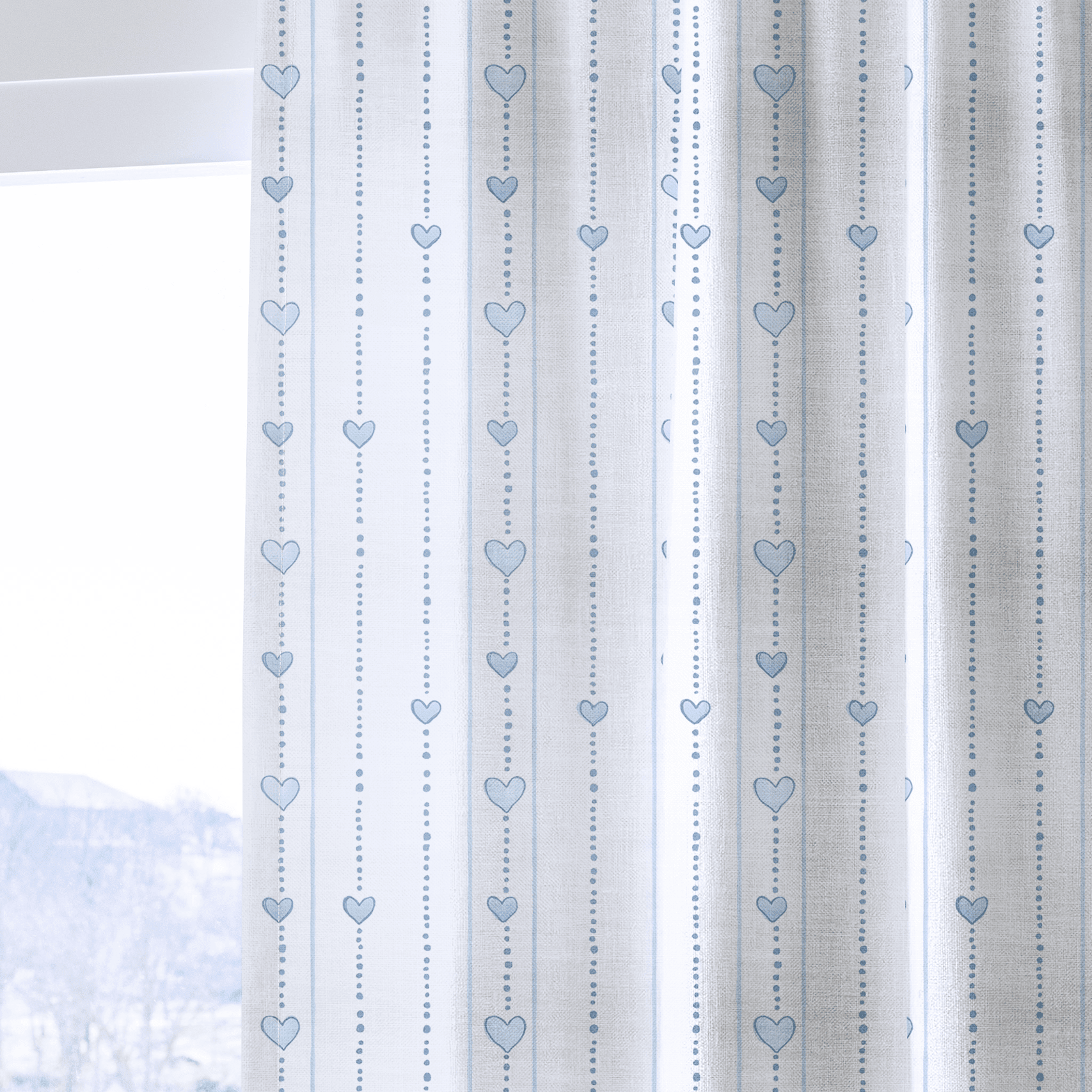 Heartstrings - Drapery - Benton Lane Home - Lemon Park