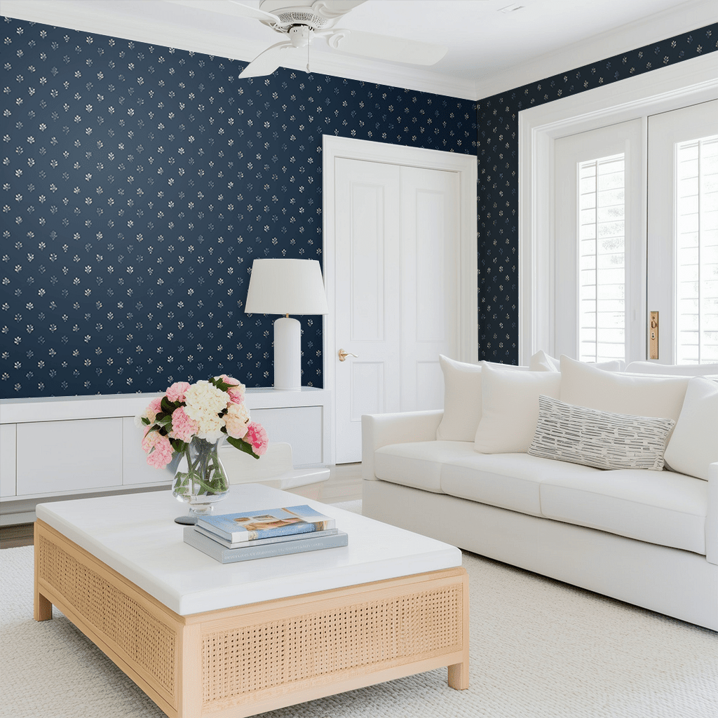 Heather Bloom Wallpaper - Benton Lane Home - Lemon Park