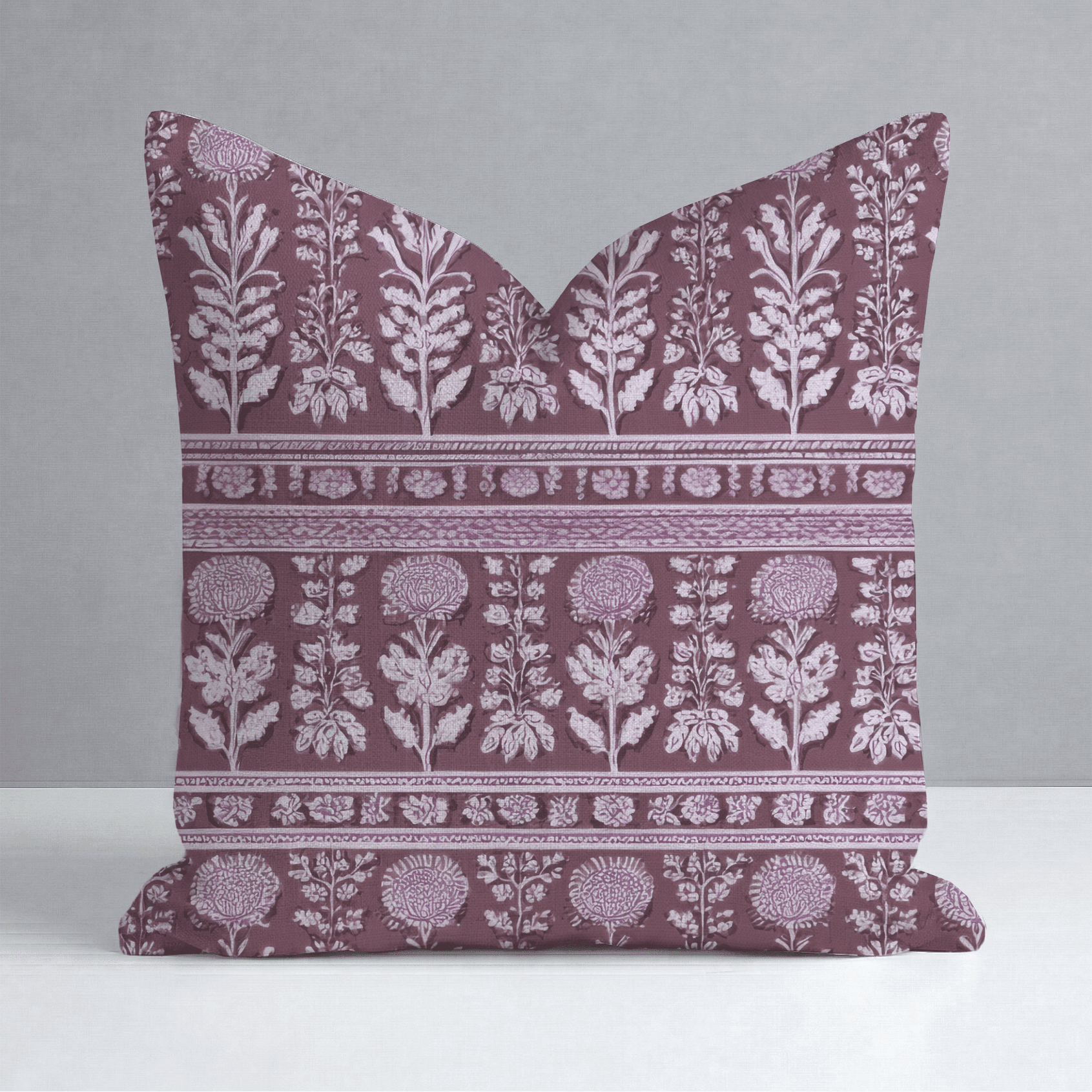 Heather on the Hill Throw Pillow - Benton Lane Home - Lemon Park