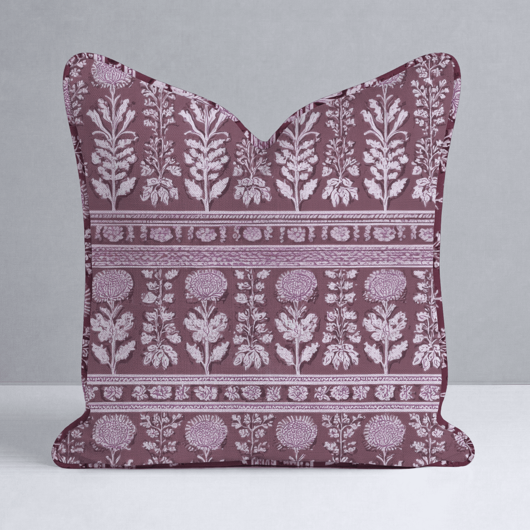 Heather on the Hill Throw Pillow - Benton Lane Home - Lemon Park