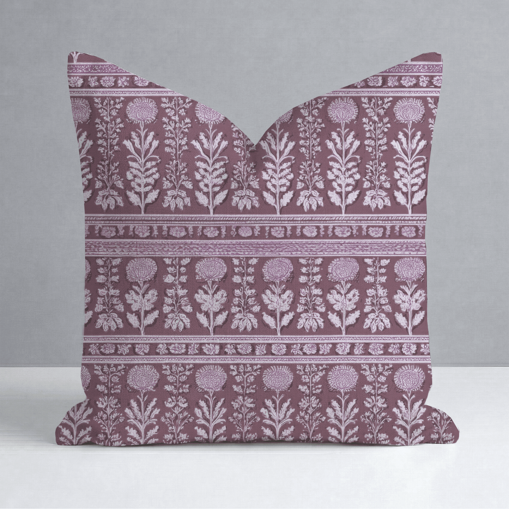 Heather on the Hill Throw Pillow - Benton Lane Home - Lemon Park