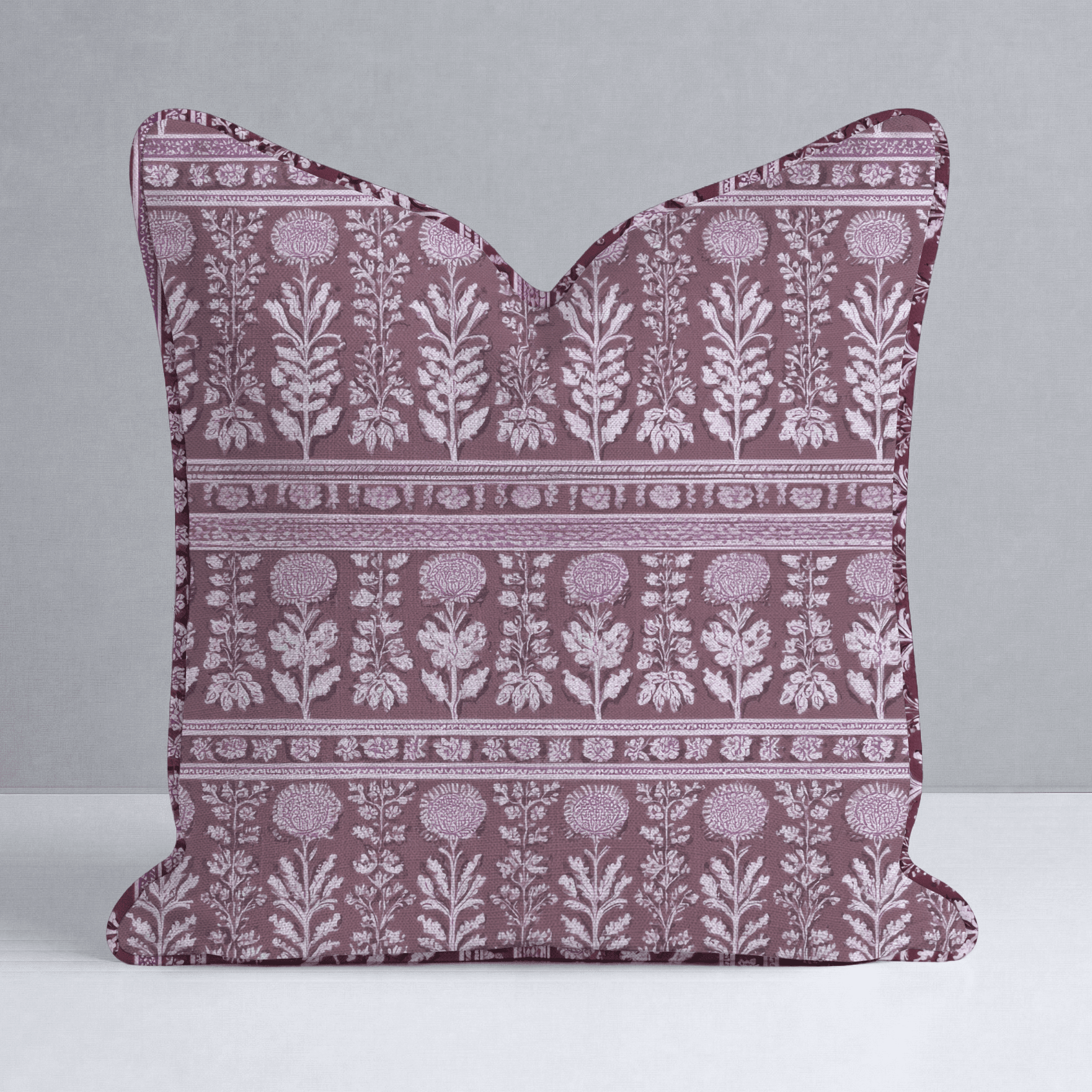 Heather on the Hill Throw Pillow - Benton Lane Home - Lemon Park