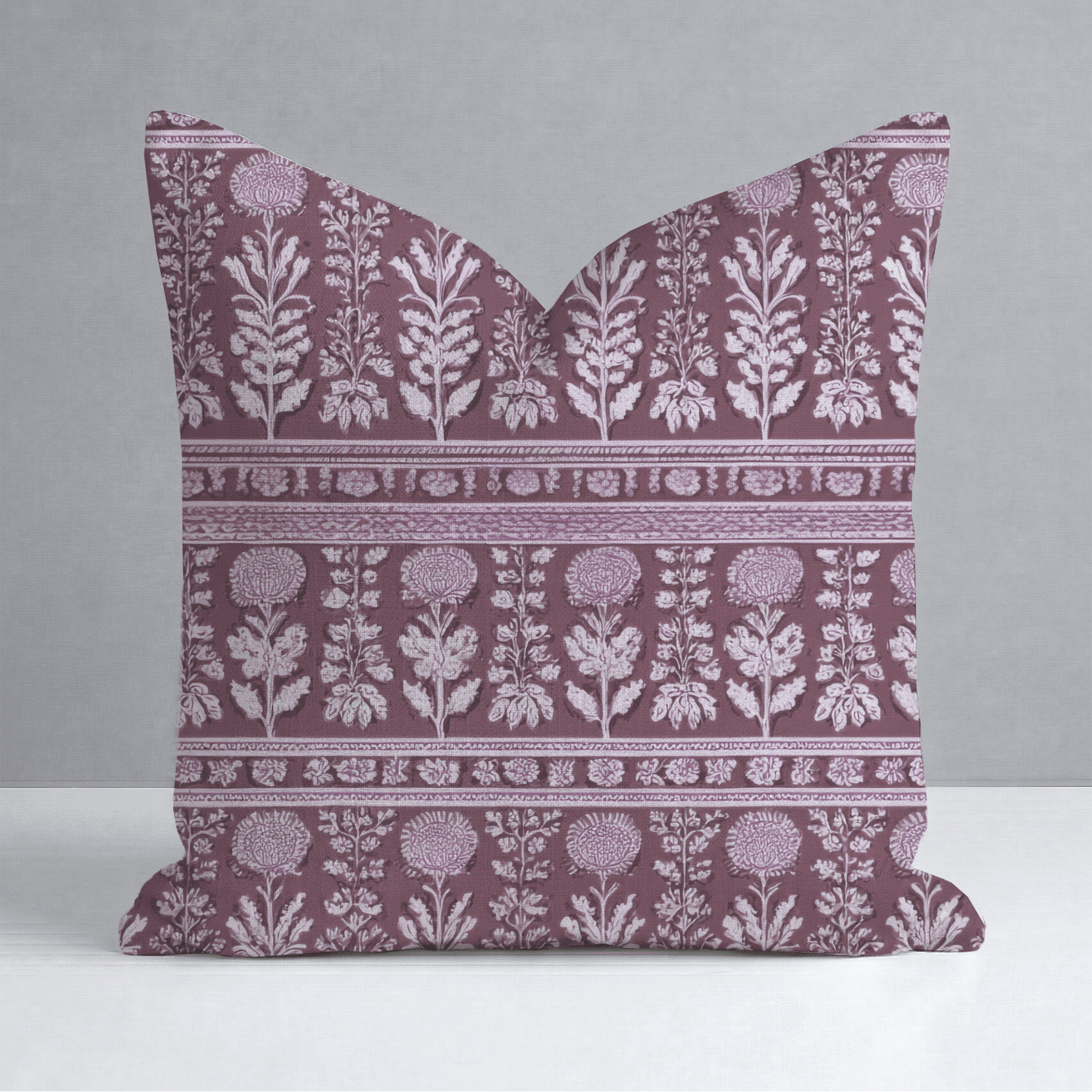 Heather on the Hill Throw Pillow - Benton Lane Home - Lemon Park
