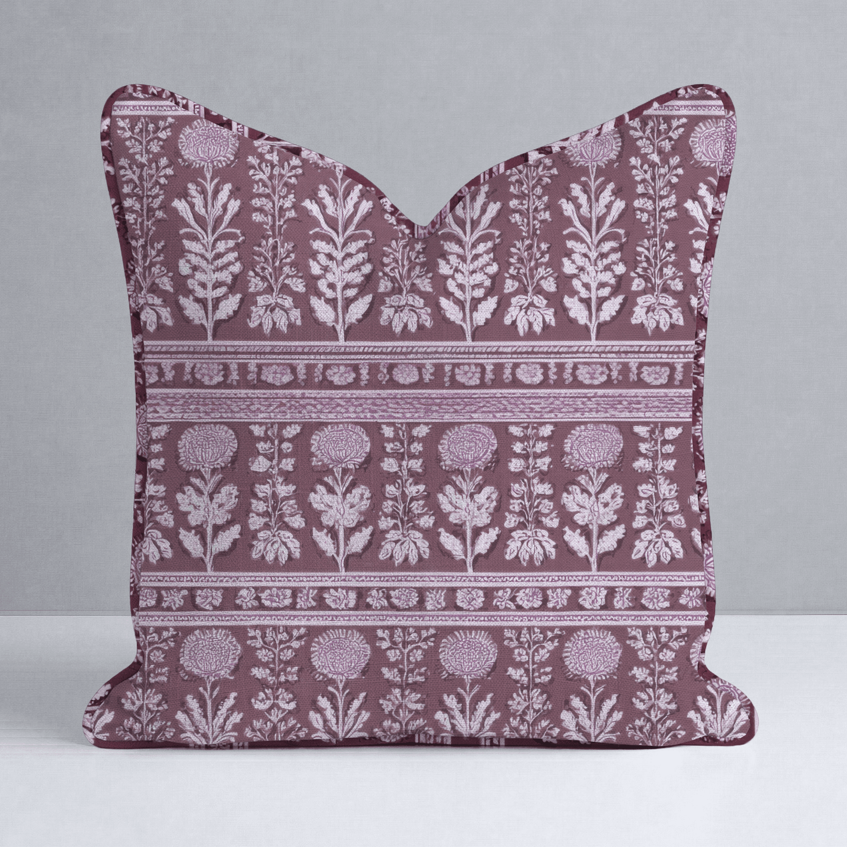 Heather on the Hill Throw Pillow - Benton Lane Home - Lemon Park