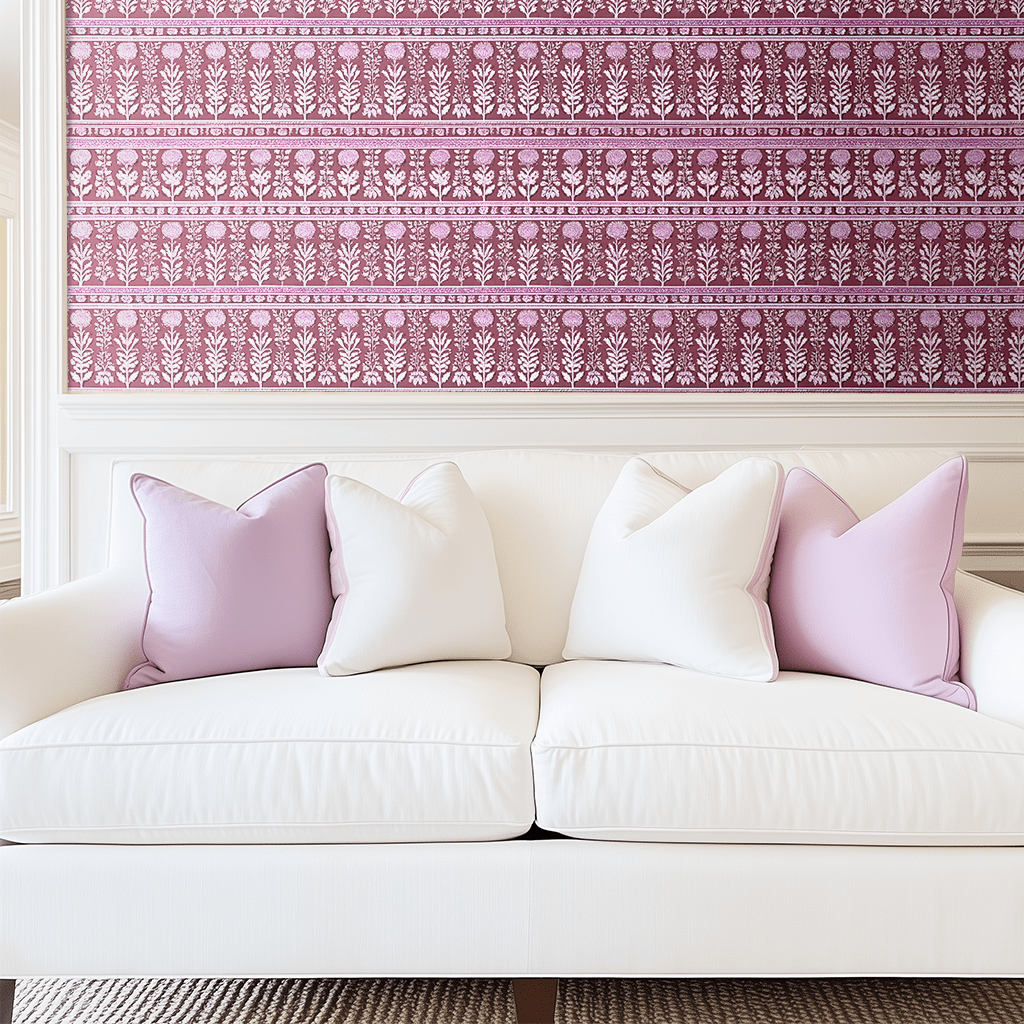 Heather on the Hill Wallpaper - Benton Lane Home - Lemon Park