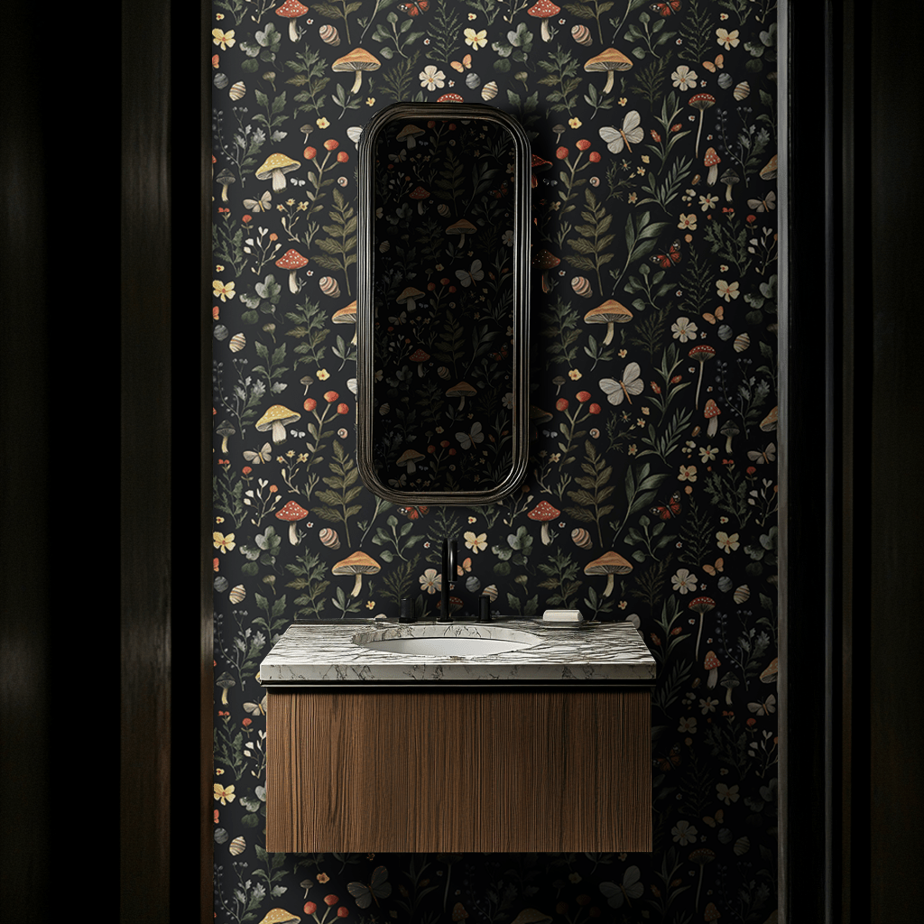 Heather Wallpaper - Benton Lane Home - Painted Paper