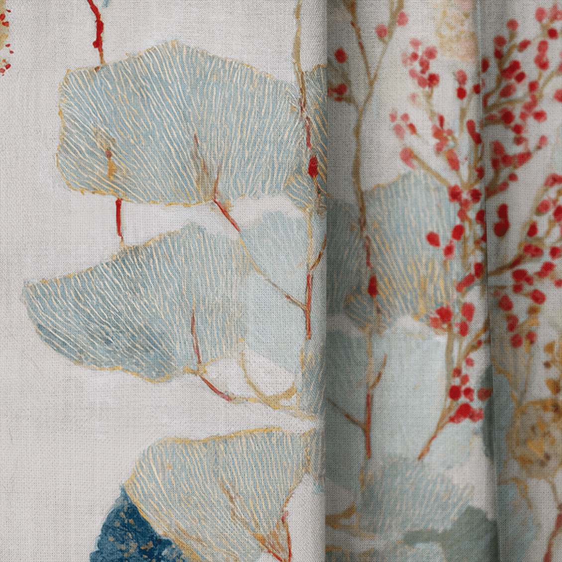 Hedgerow - Drapery - Benton Lane Home - Lemon Park